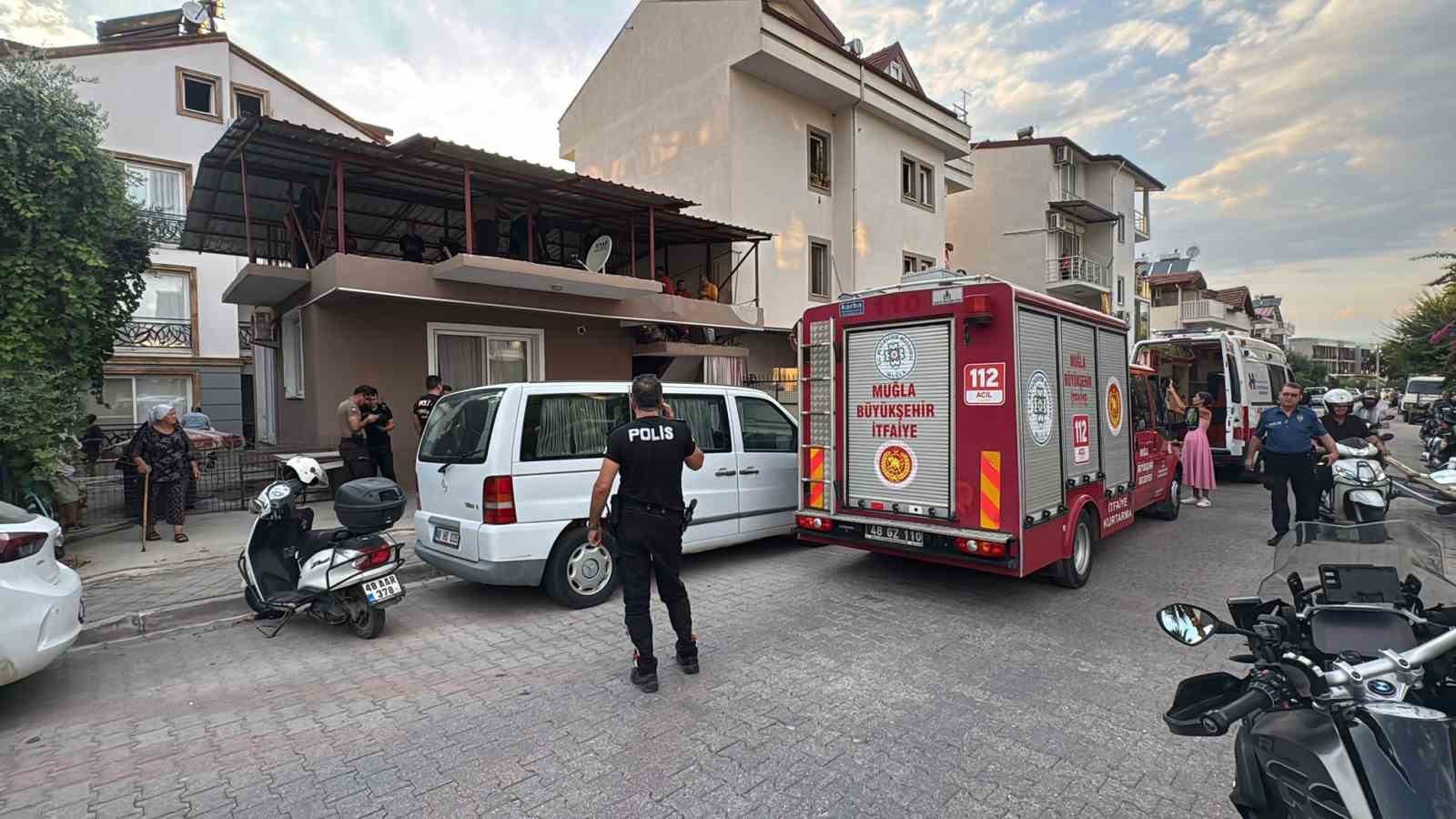 Fethiye’de asansör boşluğuna düşen bir kişi hayatını kaybetti