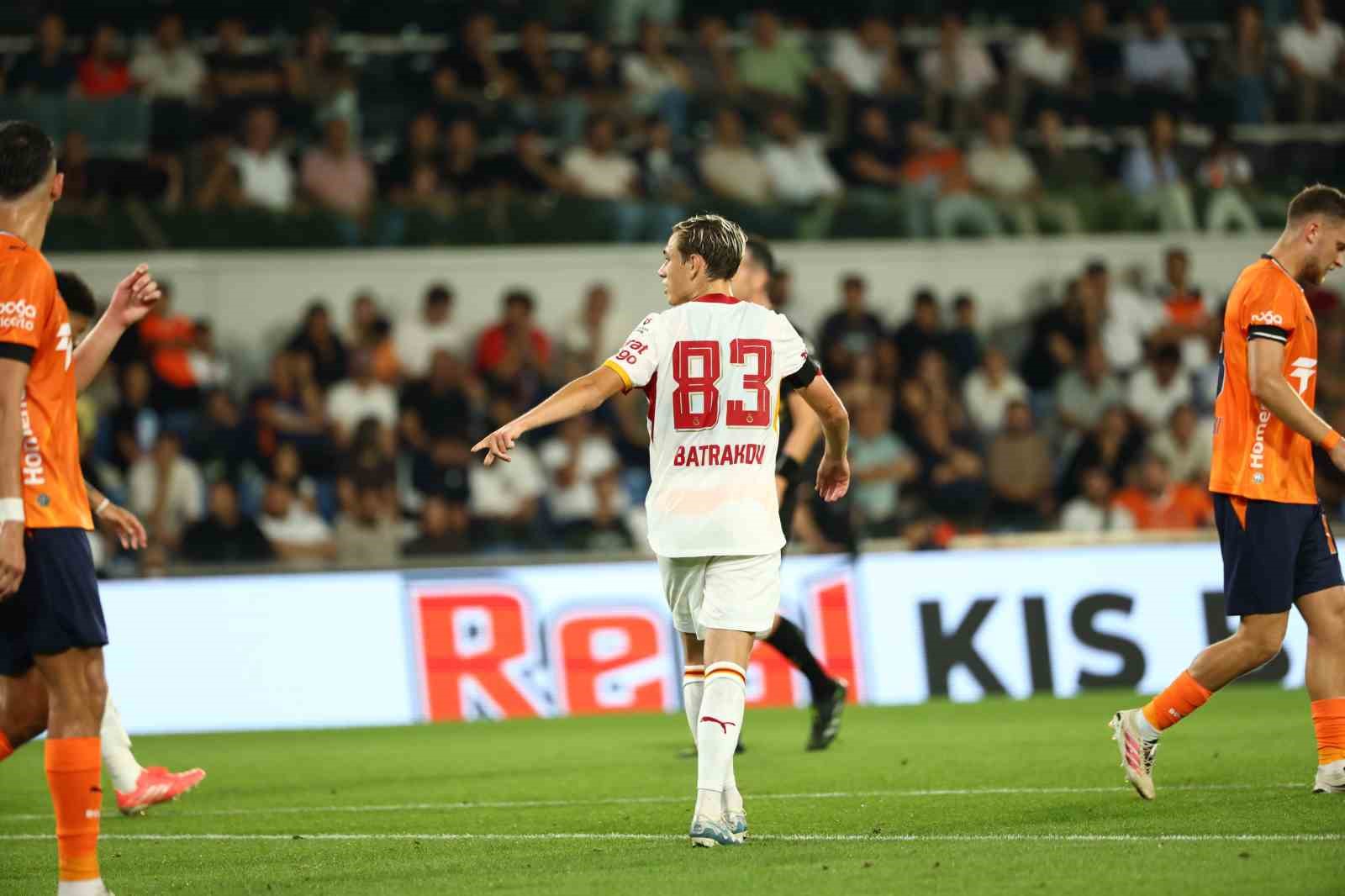 Trendyol Süper Lig: Başakşehir: 0 - Galatasaray: 1 (İlk yarı)