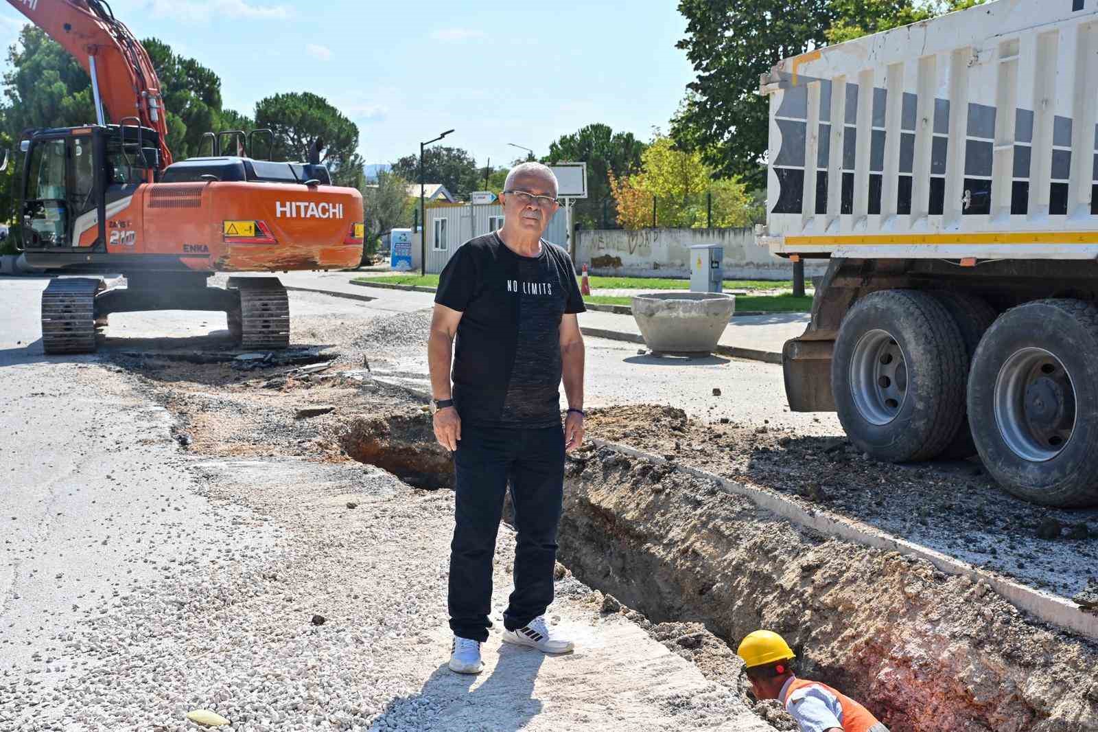 Büyükşehir’den Kayapa TOKİ’de altyapıya kalıcı çözüm