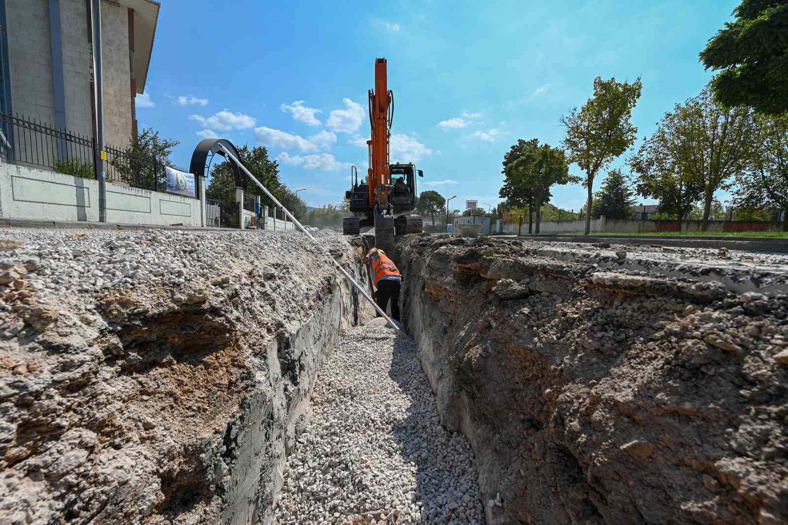 Büyükşehir’den Kayapa TOKİ’de altyapıya kalıcı çözüm