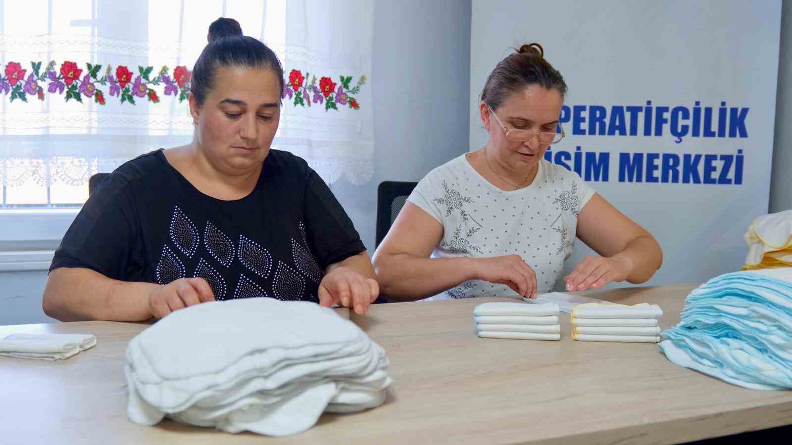 Kadınlar üretiyor, Yıldırım kazanıyor