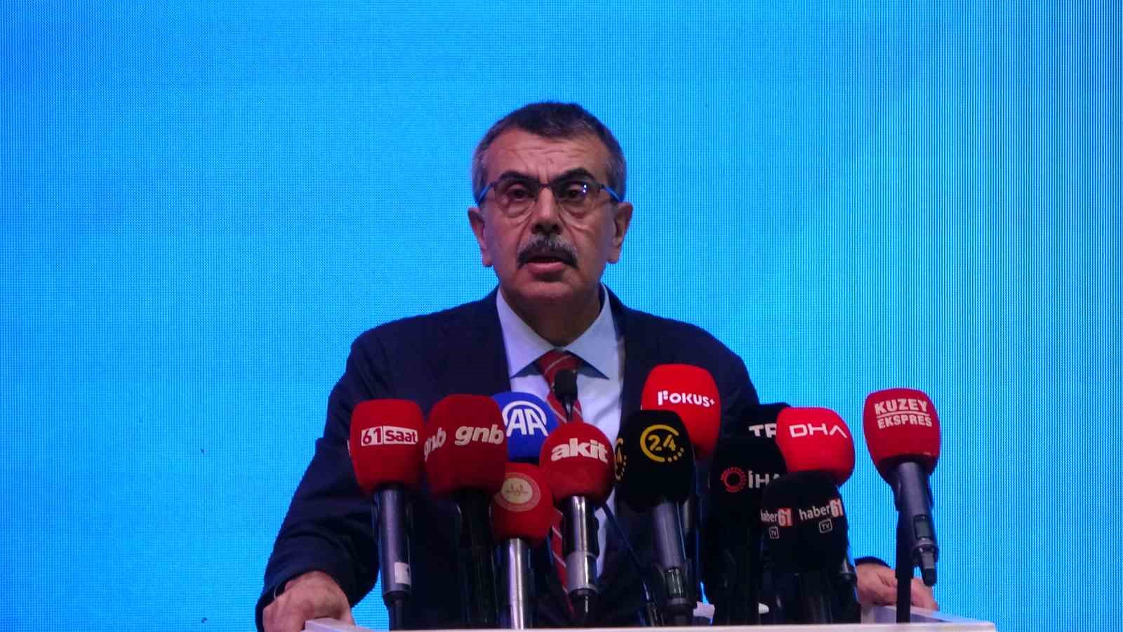 Bakan Tekin’den yapay zeka çıkışı