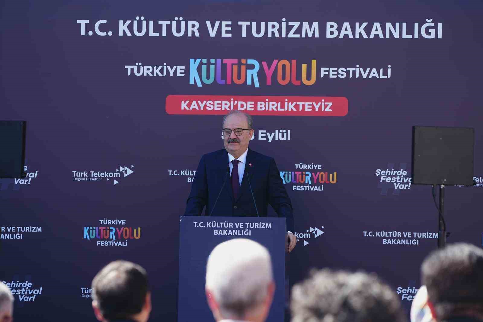 Kayseri’de Kültür Yolu heyecanı başladı