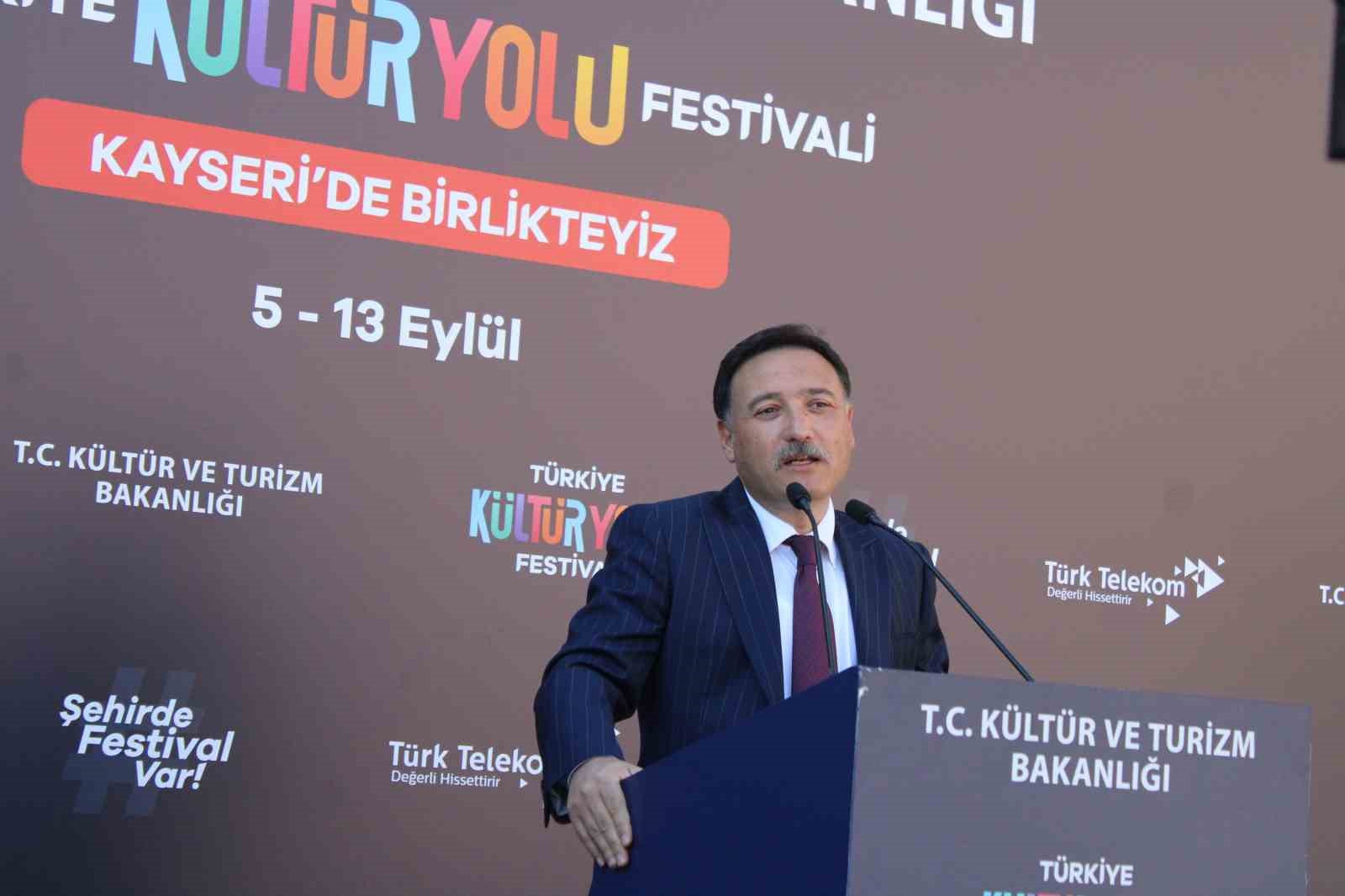 Kayseri’de Kültür Yolu heyecanı başladı