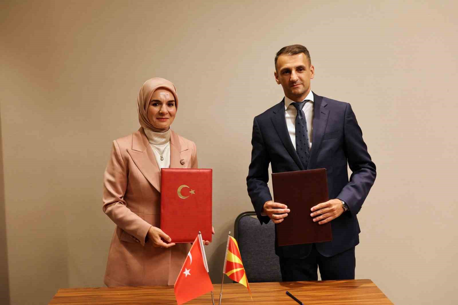 Türkiye-Kuzey Makedonya arasında Sosyal Hizmetler Alanında İşbirliği Mutabakat Zaptı imzalandı