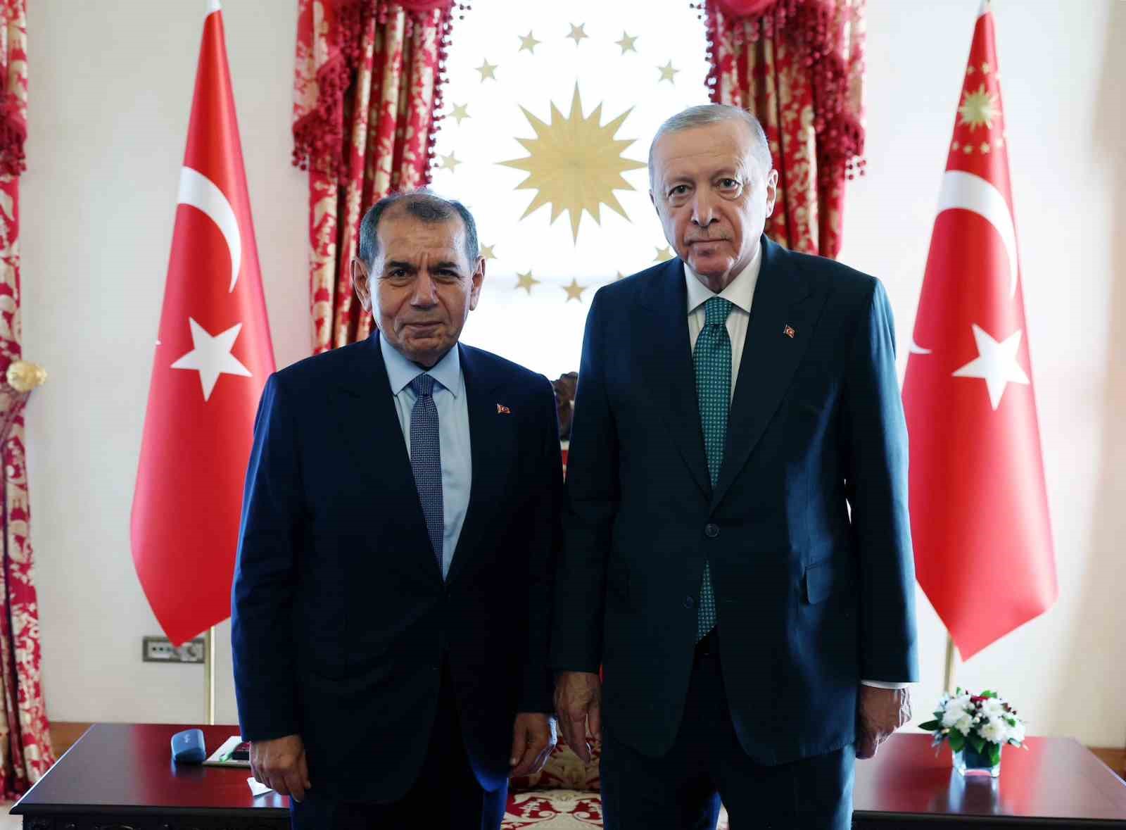 Cumhurbaşkanı Erdoğan, 4 spor kulübü başkanını kabul etti