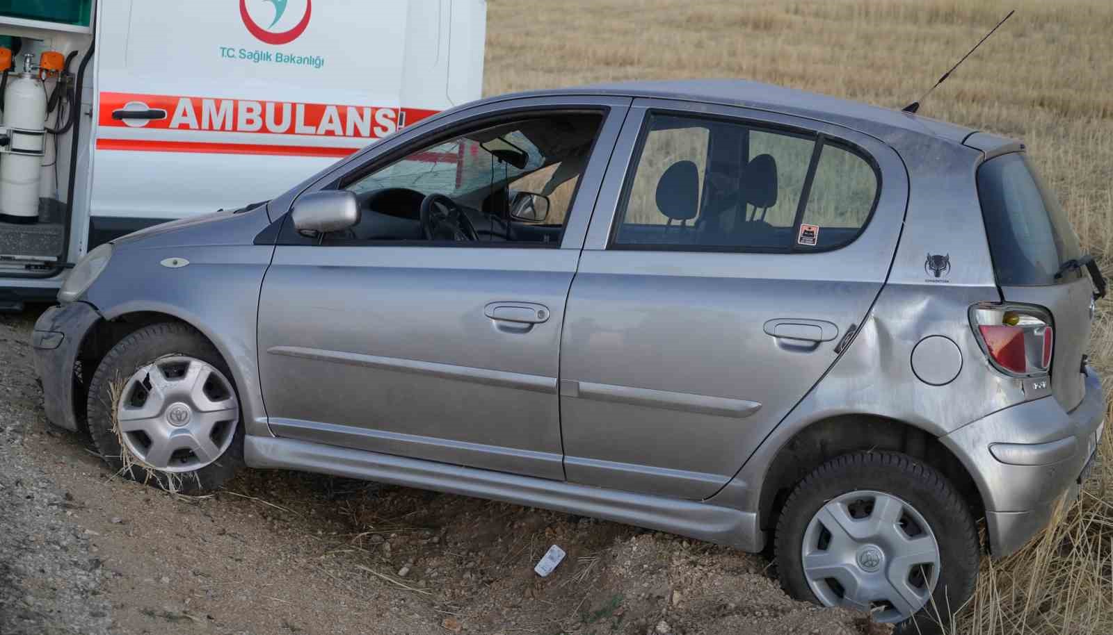 Kırıkkale’de otomobil takla attı: 4 yaralı
