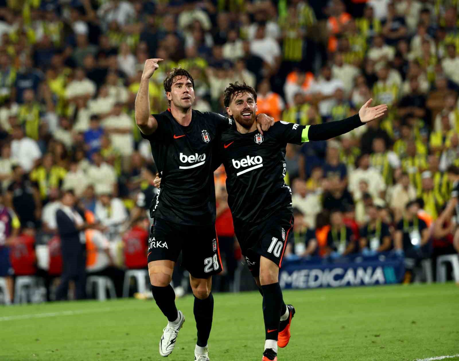 Trendyol Süper Lig: Fenerbahçe: 1 - Beşiktaş: 2 (Maç sonucu)