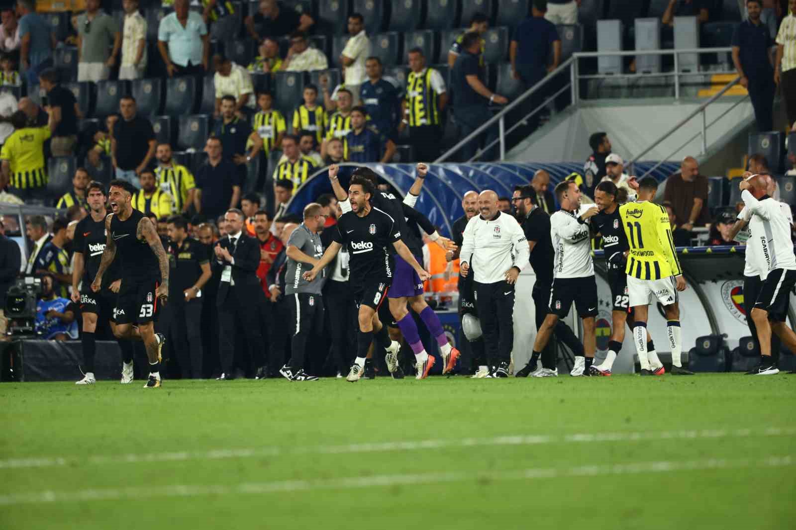 Trendyol Süper Lig: Fenerbahçe: 1 - Beşiktaş: 2 (Maç sonucu)