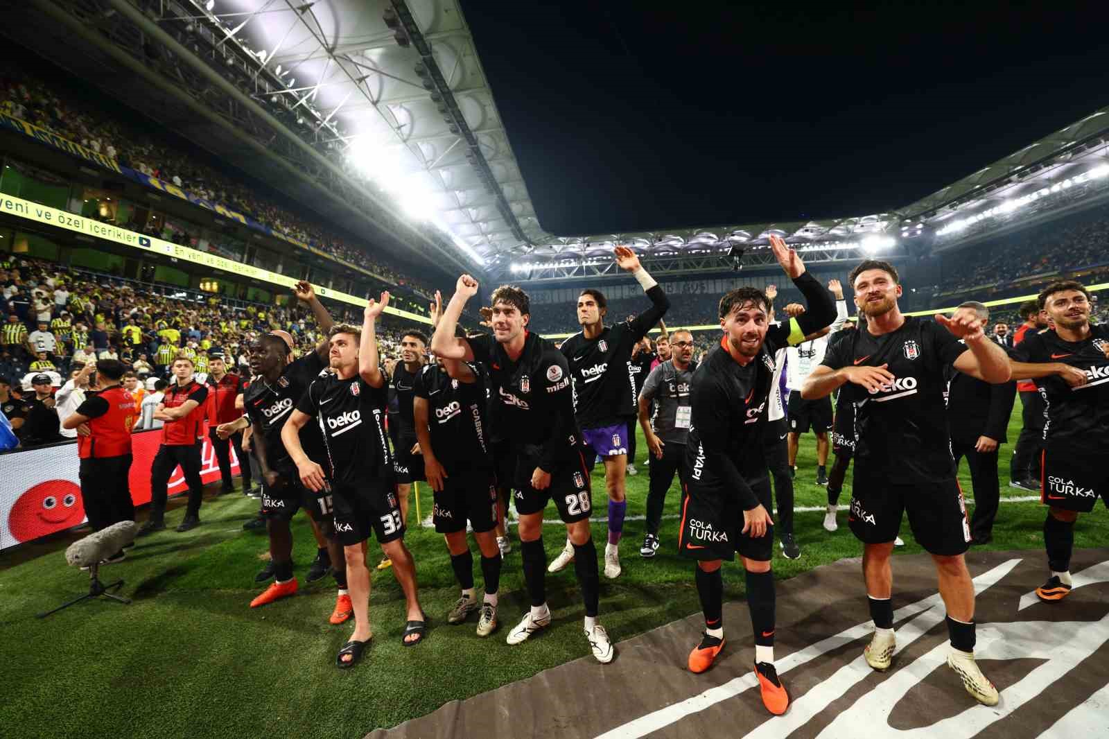 Trendyol Süper Lig: Fenerbahçe: 1 - Beşiktaş: 2 (Maç sonucu)