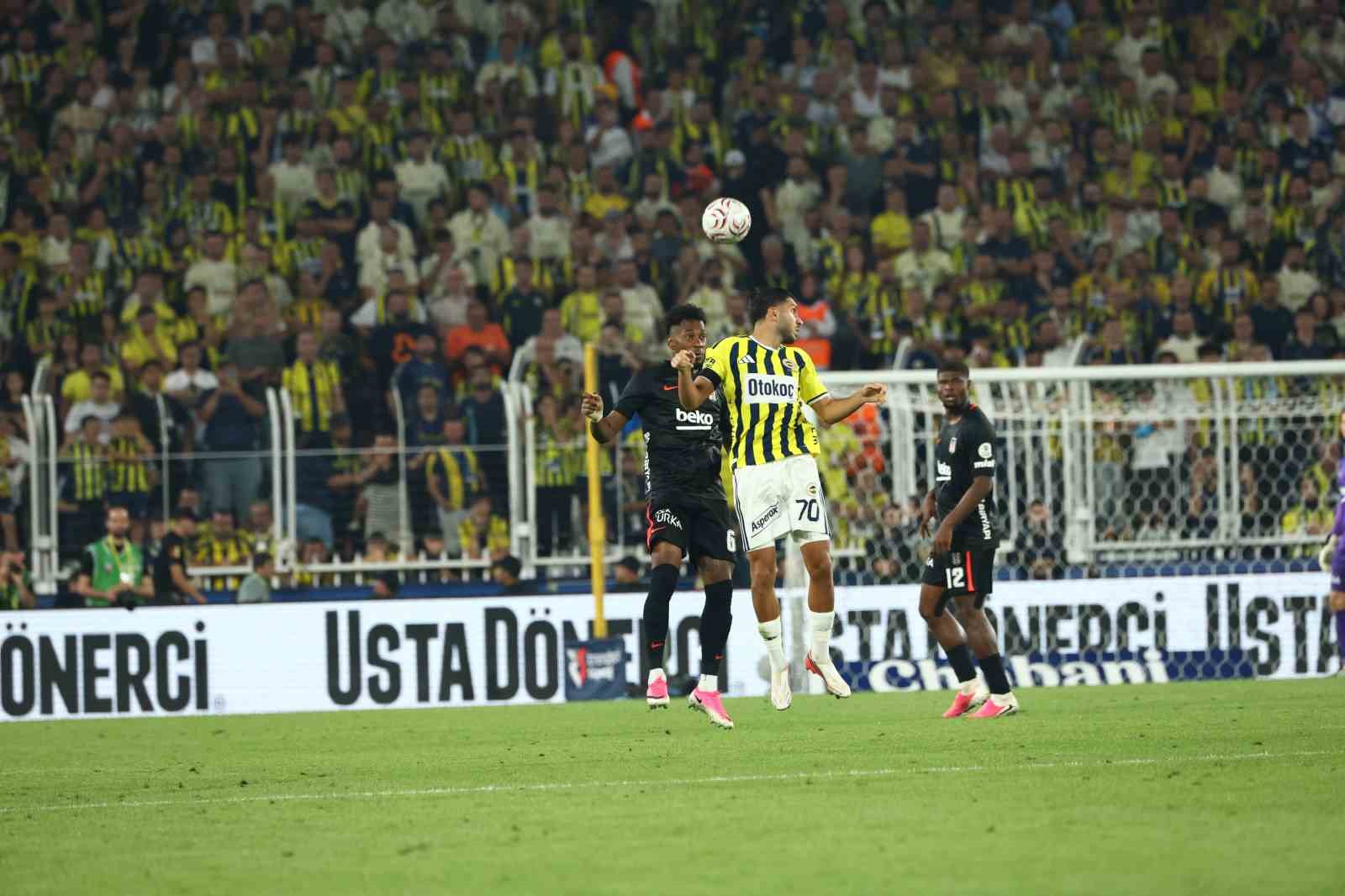 Trendyol Süper Lig: Fenerbahçe: 1 - Beşiktaş: 2 (Maç sonucu)