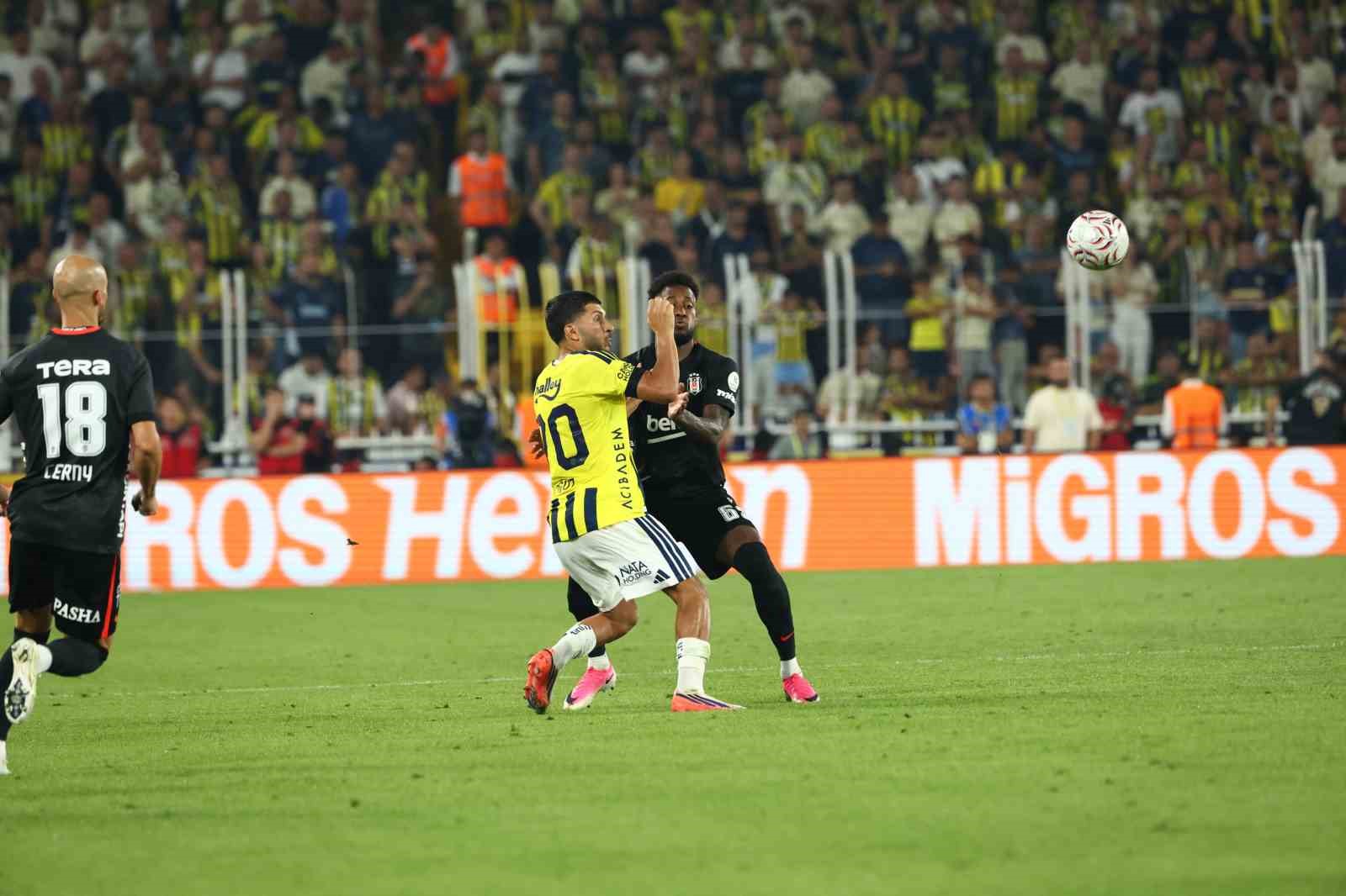 Trendyol Süper Lig: Fenerbahçe: 1 - Beşiktaş: 2 (Maç sonucu)