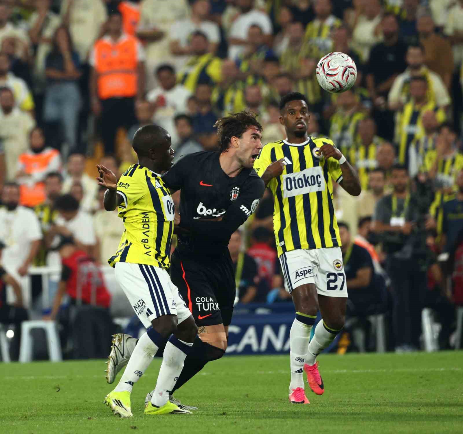 Trendyol Süper Lig: Fenerbahçe: 1 - Beşiktaş: 2 (Maç sonucu)