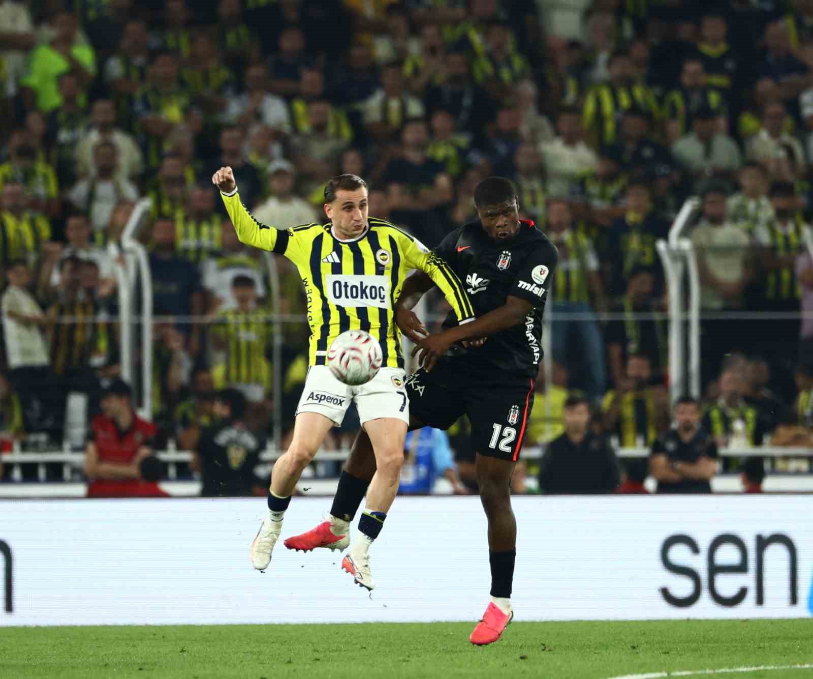 Trendyol Süper Lig: Fenerbahçe: 1 - Beşiktaş: 2 (Maç sonucu)