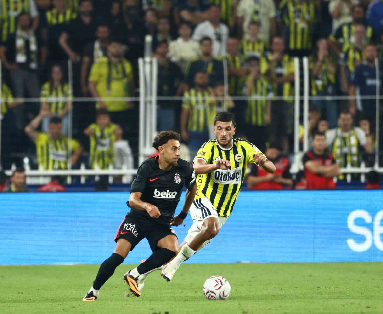 Trendyol Süper Lig: Fenerbahçe: 1 - Beşiktaş: 2 (Maç sonucu)