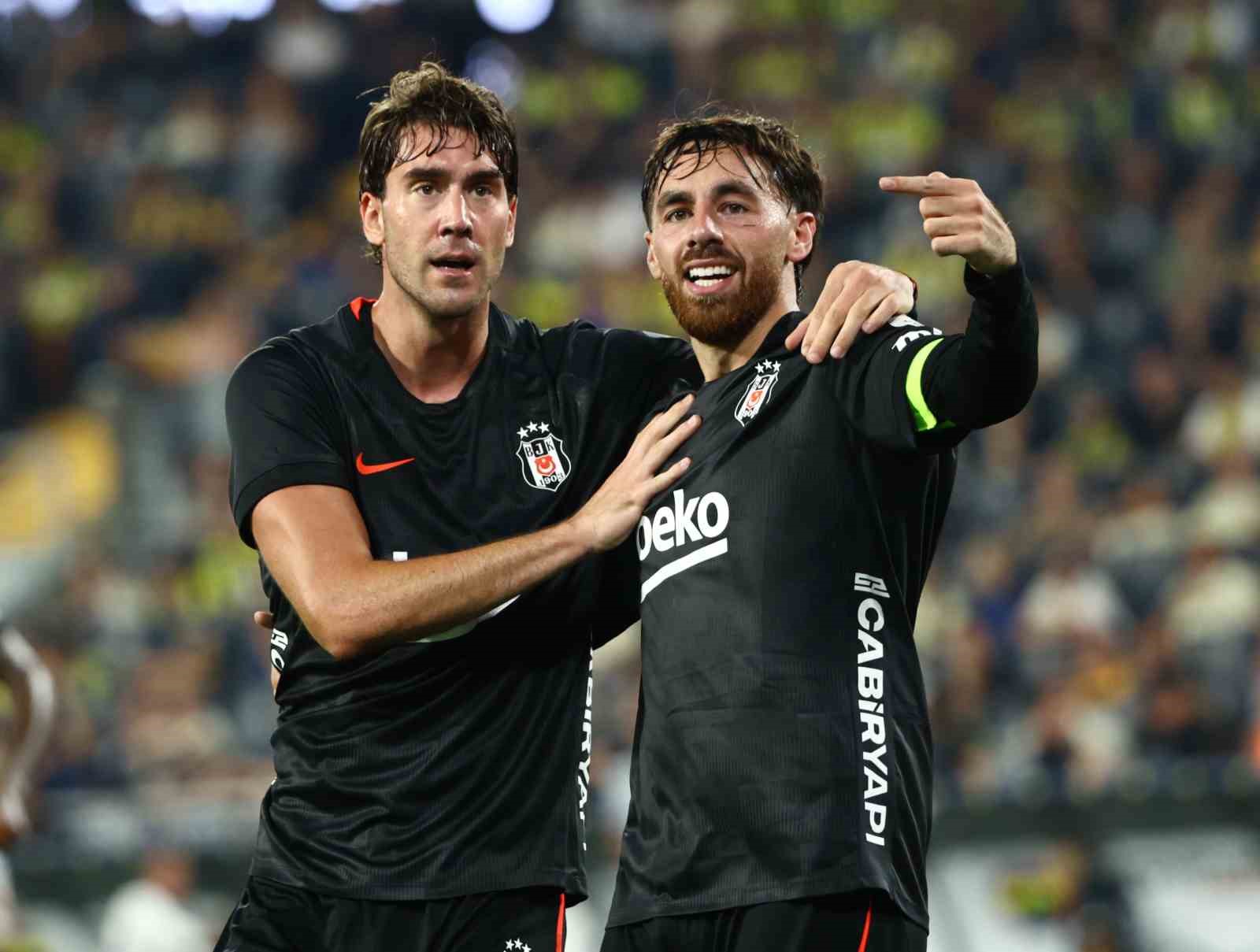 Trendyol Süper Lig: Fenerbahçe: 1 - Beşiktaş: 2 (Maç sonucu)