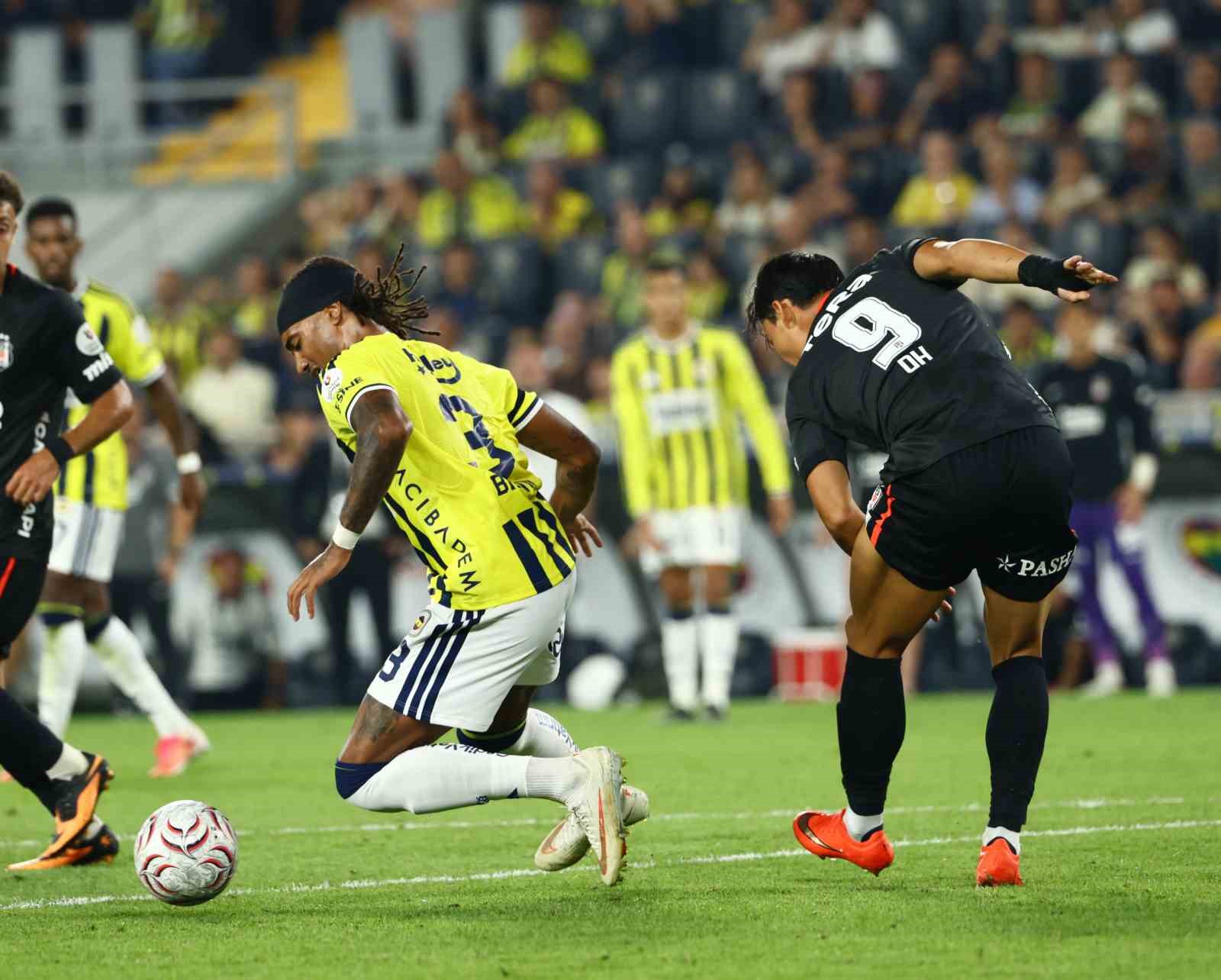 Trendyol Süper Lig: Fenerbahçe: 1 - Beşiktaş: 2 (Maç sonucu)
