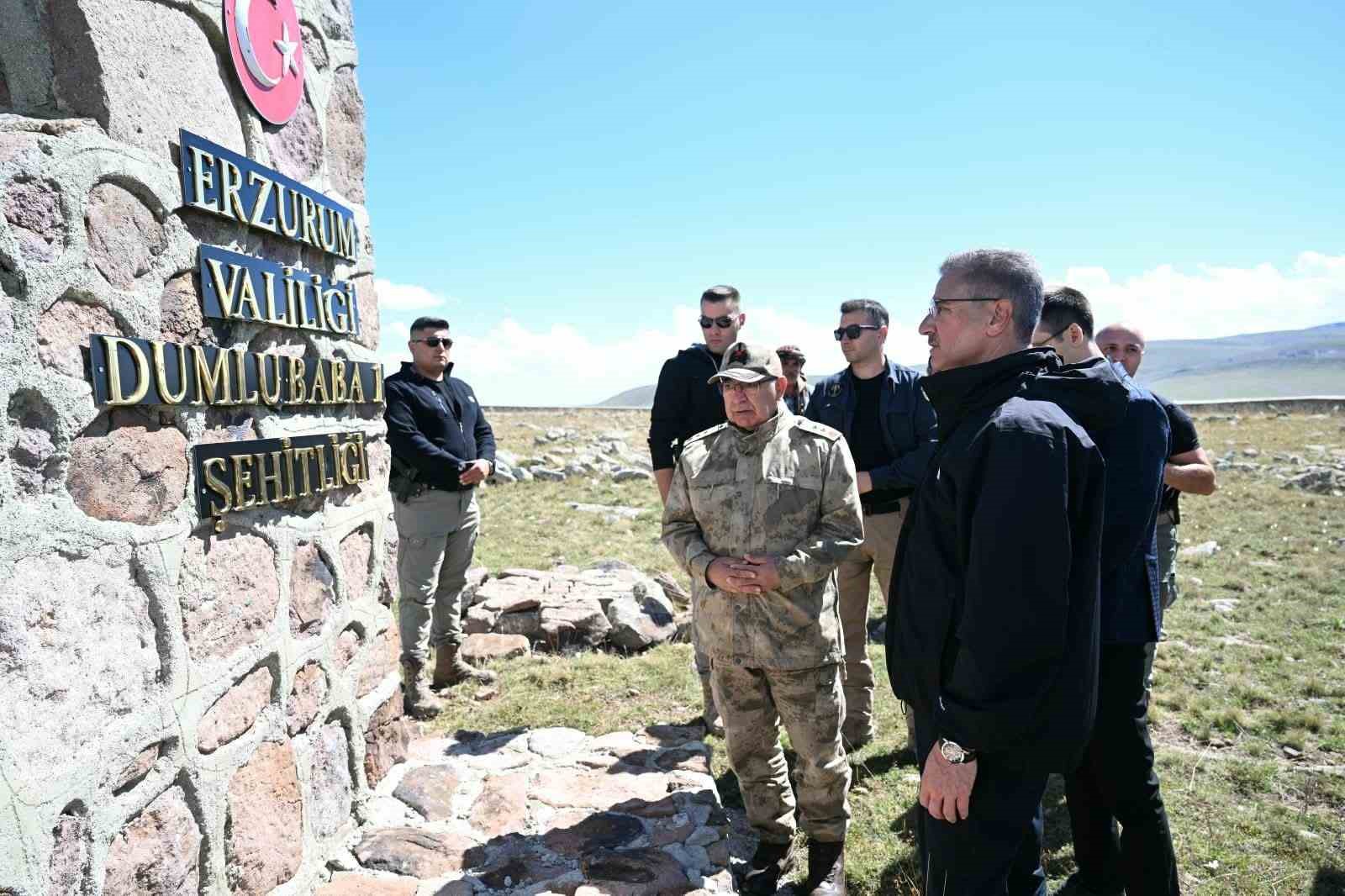 Vali Baruş Dumlu Baba Yaylası’nda