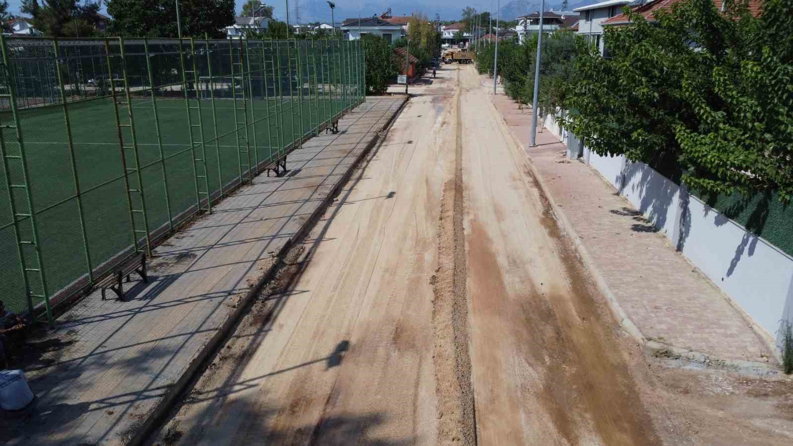 Duacı Mahallesi’nde yol çalışmalarında ikinci etap başladı