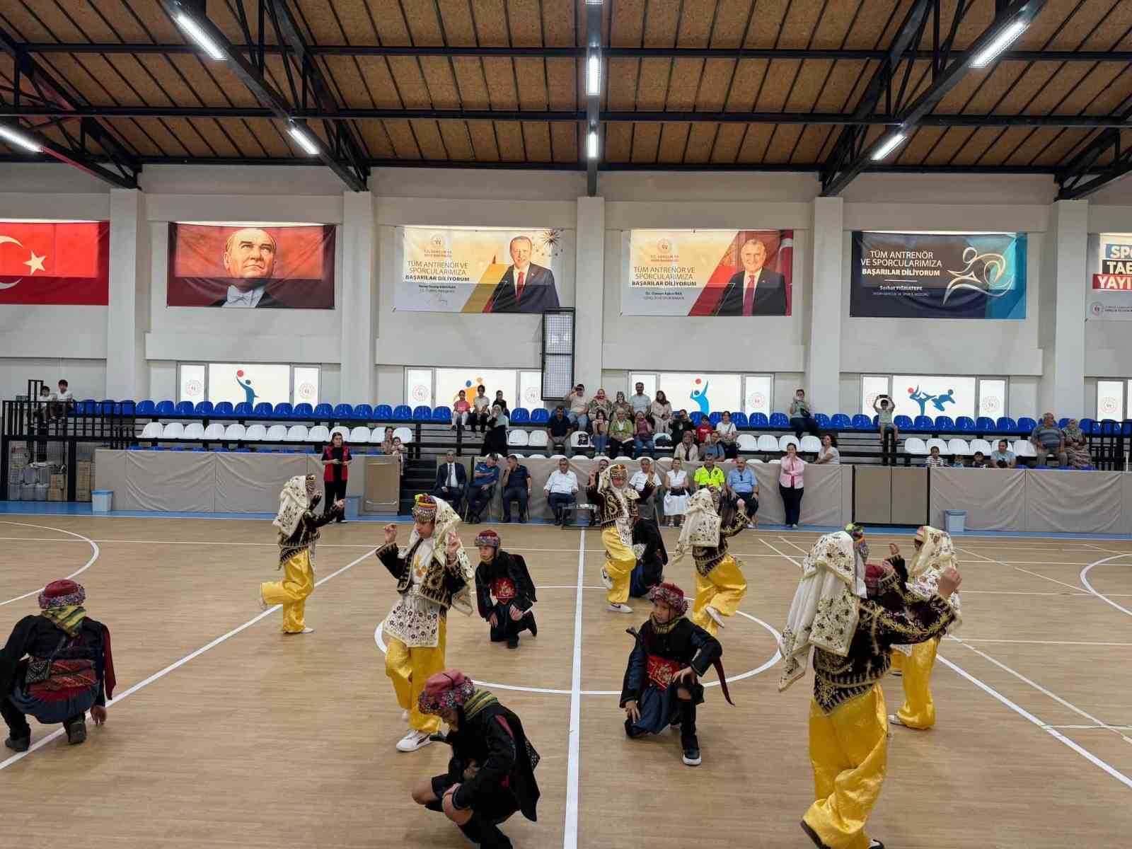 Sultanhisar’da GSB Spor Okulları ve Yaz Kulübü kapanış şenliği düzenlendi