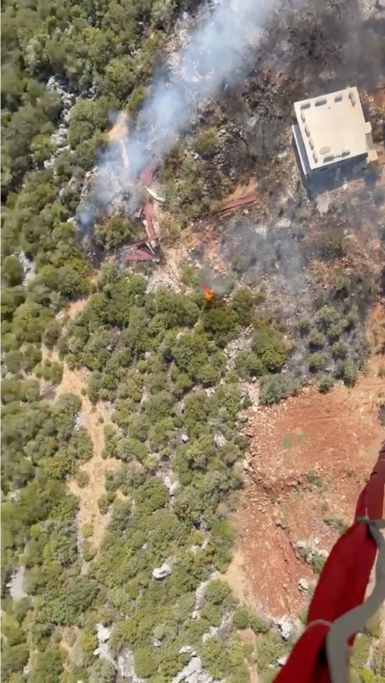 Antalya’da ormanlık alanda yangın