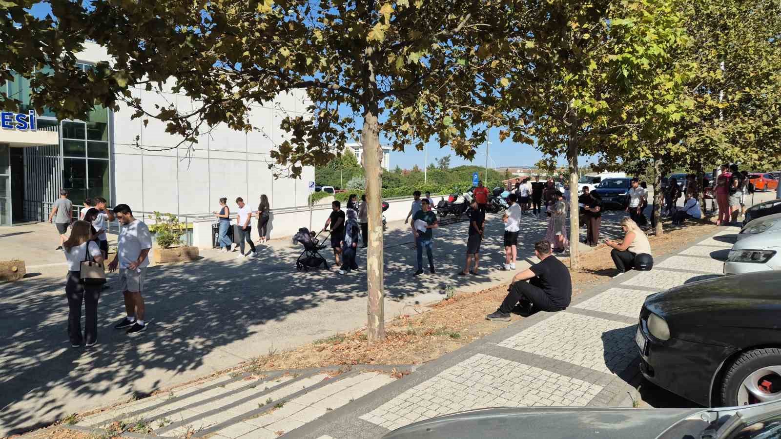 Tekirdağ’da KPSS heyecanı: Üniversitede yoğunluk yaşandı