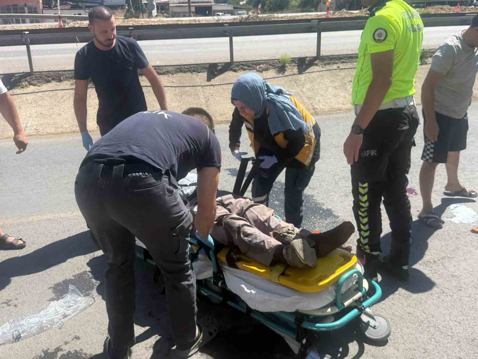 Kula’da elektrikli bisiklet kazası: 58 yaşındaki sürücü yaralandı