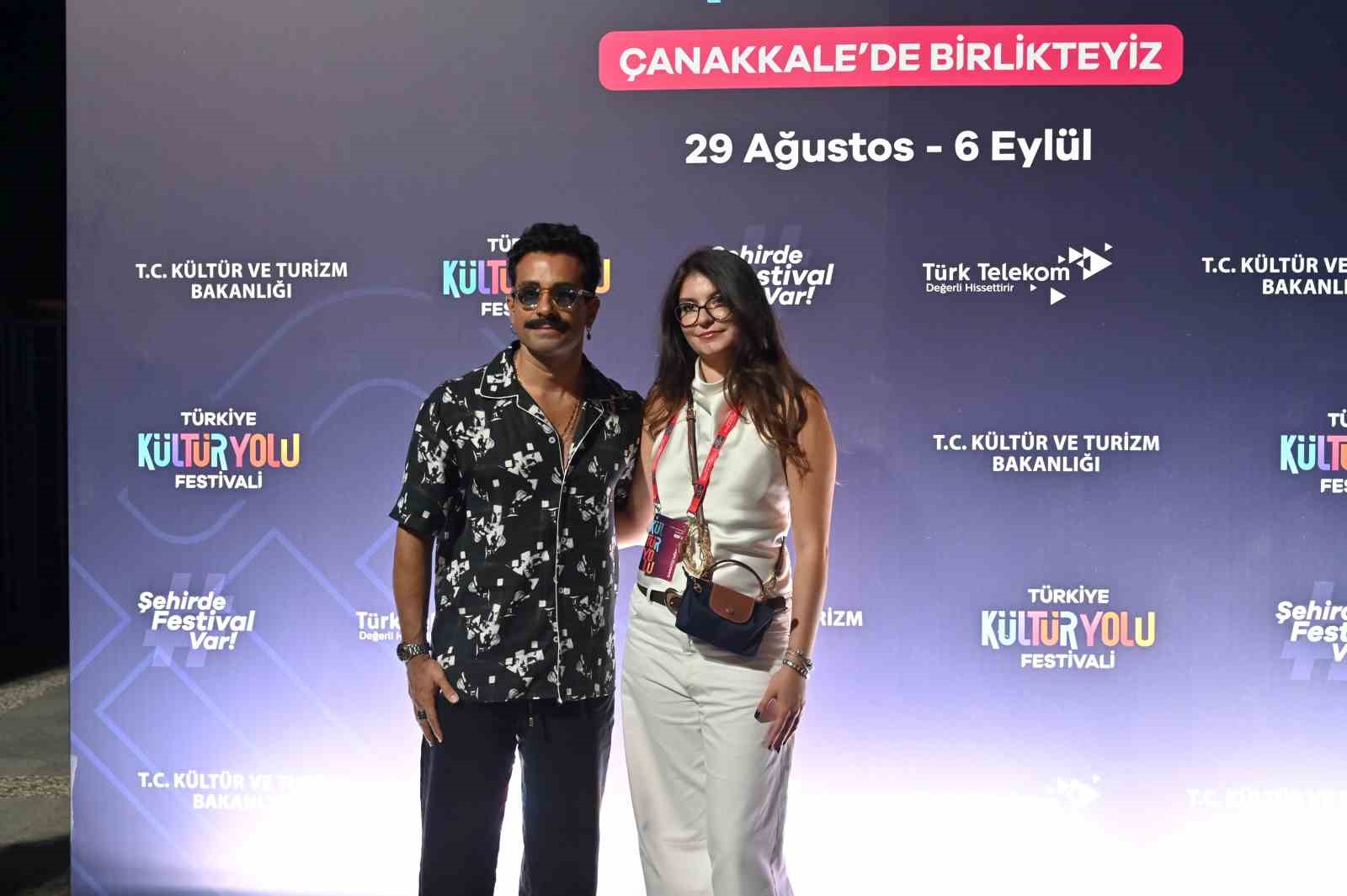 Gökhan Türkmen Çanakkale Kültür Yolu Festivali’ne damga vurdu