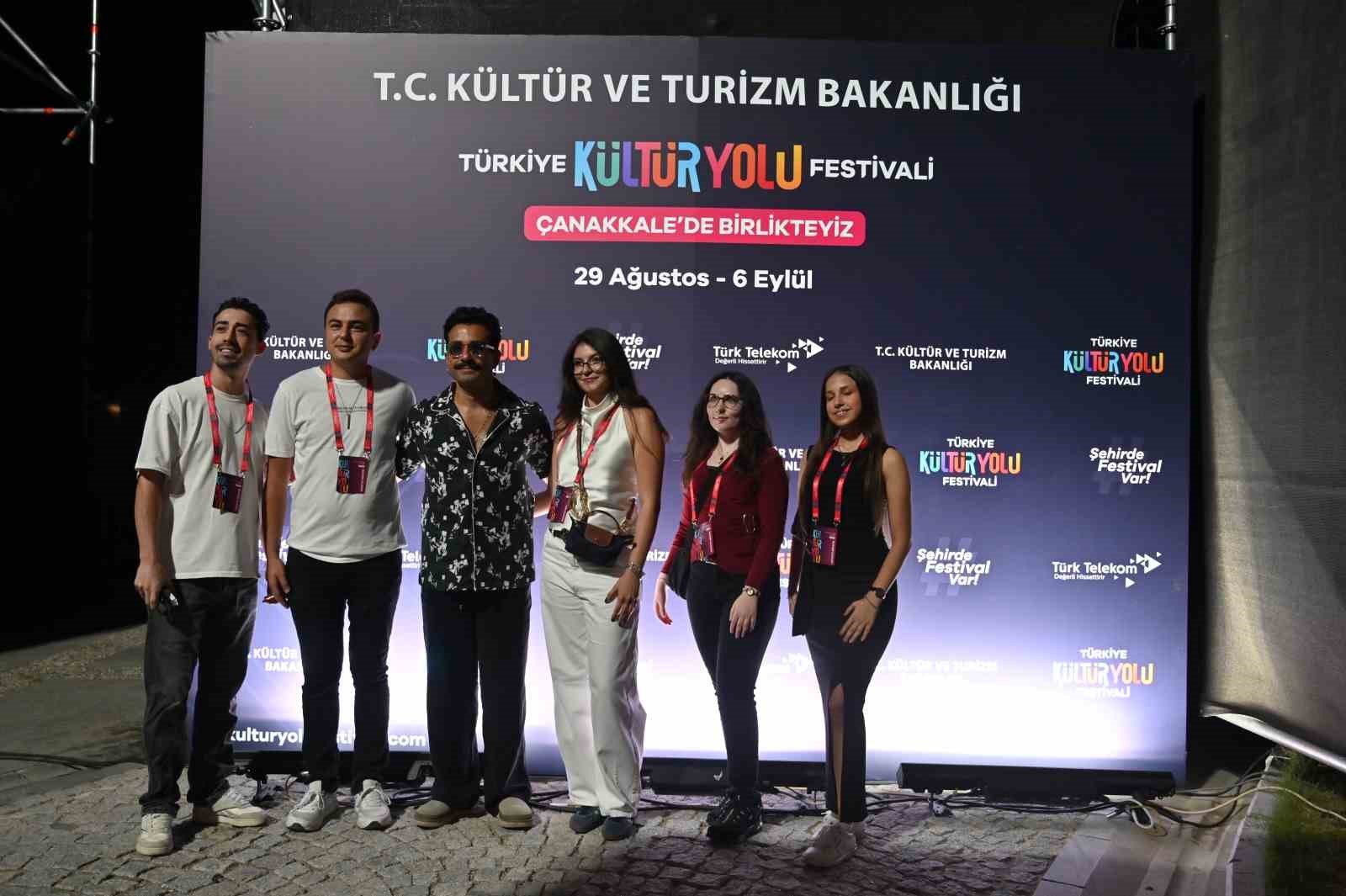 Gökhan Türkmen Çanakkale Kültür Yolu Festivali’ne damga vurdu