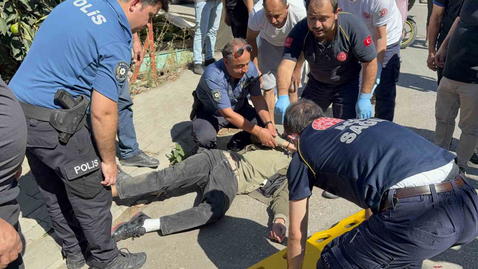 Samsun’da motosiklet ile otomobil çalışması sonucu 2 kişi yaralandı