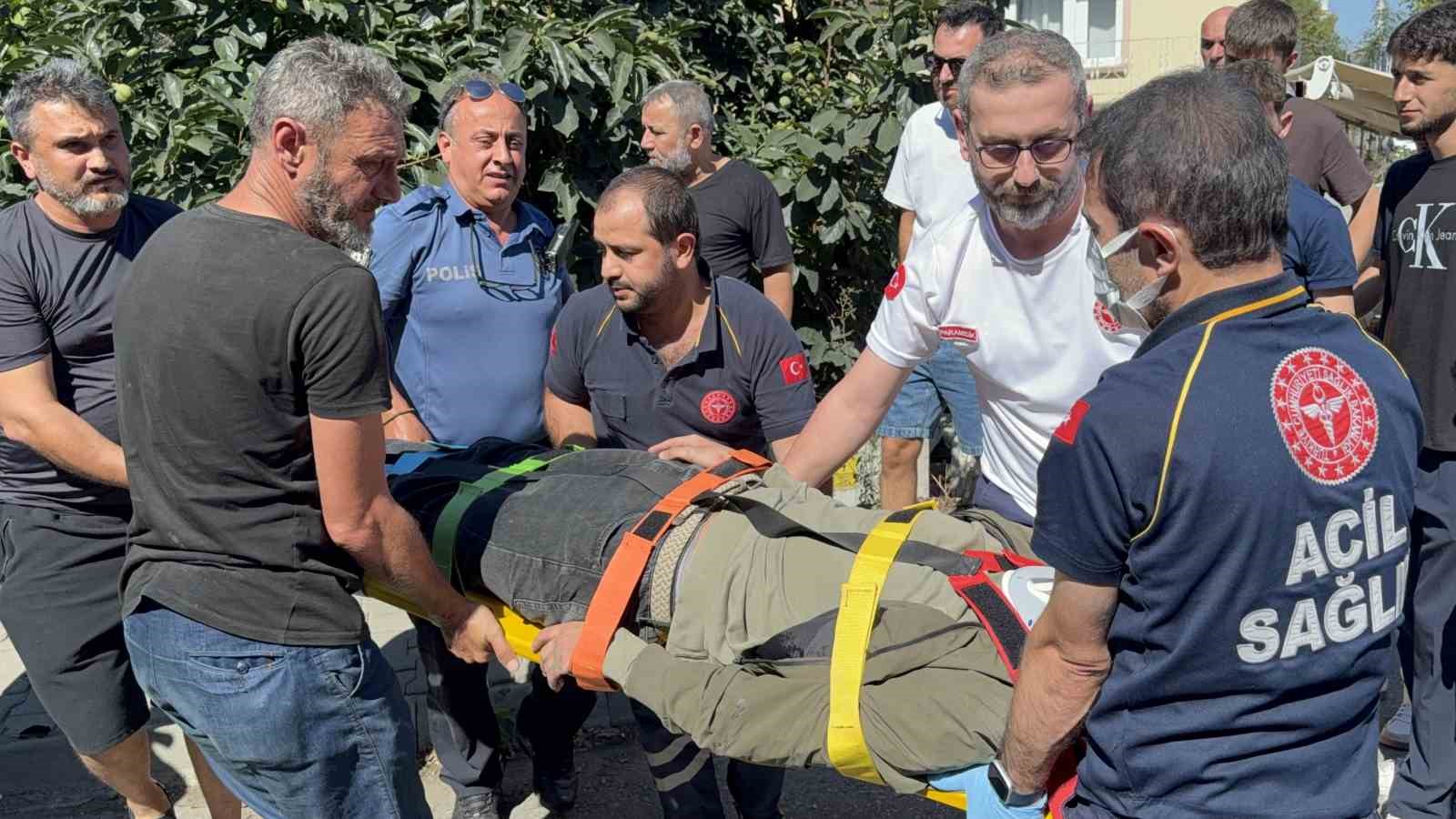 Samsun’da motosiklet ile otomobil çalışması sonucu 2 kişi yaralandı