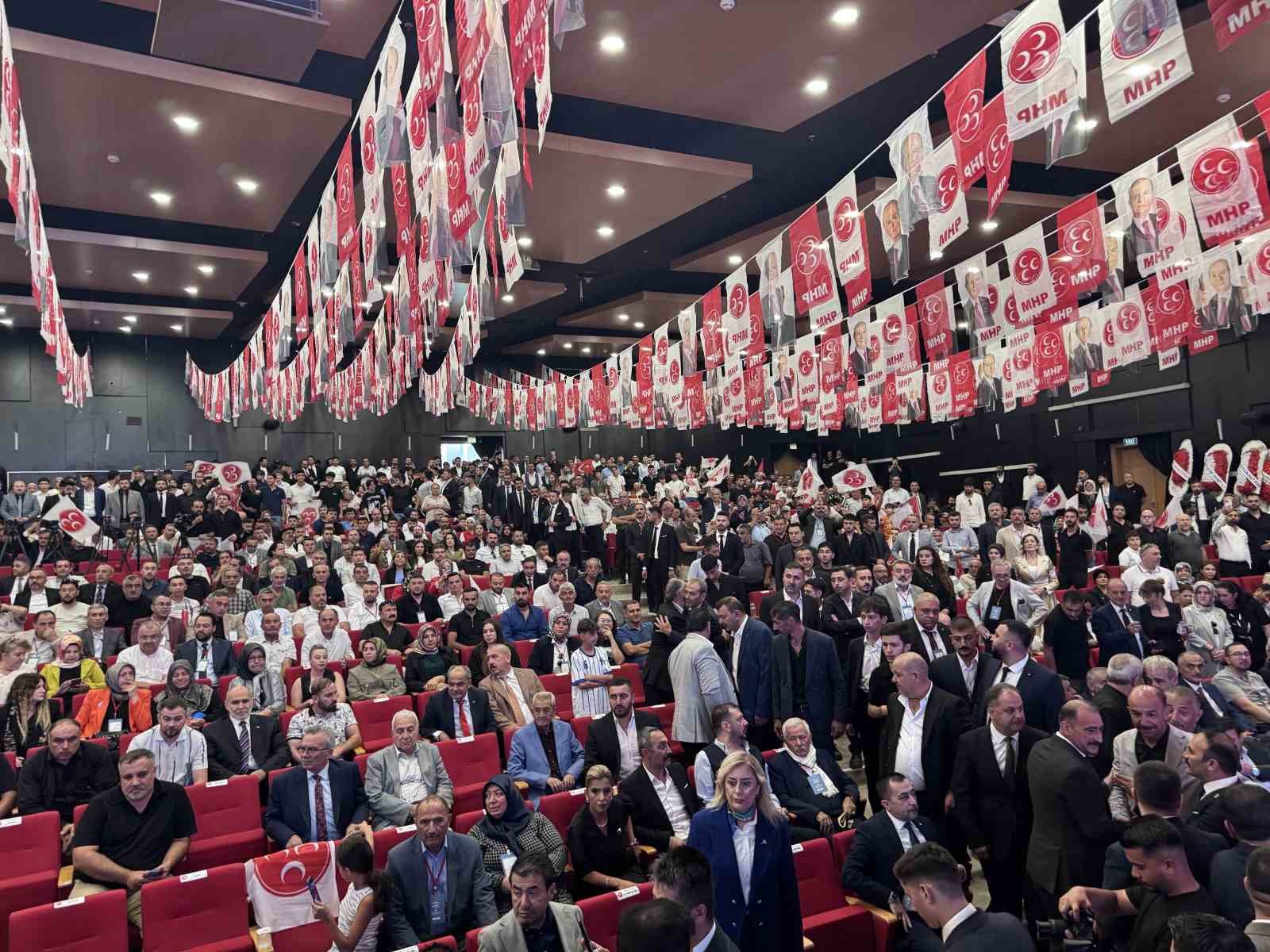 MHP’li Ersoy: "Terörsüz Türkiye ve Terörsüz Bölge hedefleri karşısında İsrail telaşlı, bölücüler kaygılıdır"