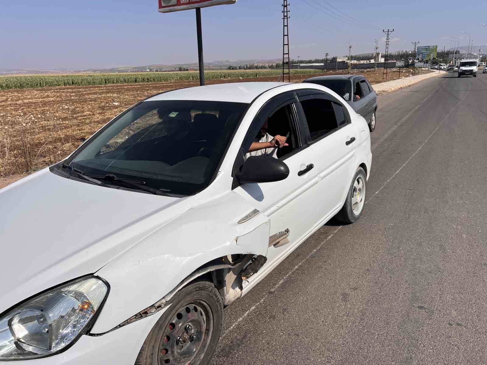 Zorlu geçen KPSS’nin ardından kullandığı otomobilin tekeri yerinden fırladı