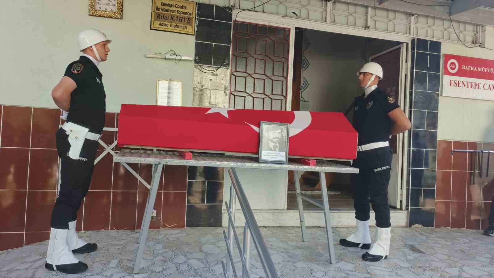 Emekli bekçiye son görev