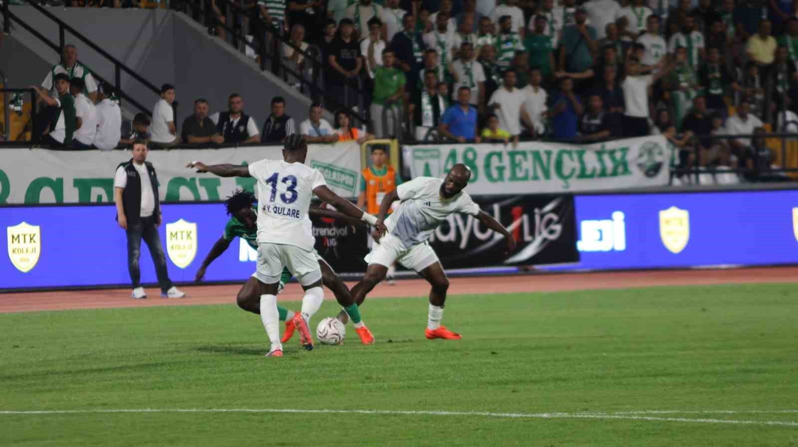 Trendyol 1. Lig: Muğlaspor: 2 - Vanspor FK: 2