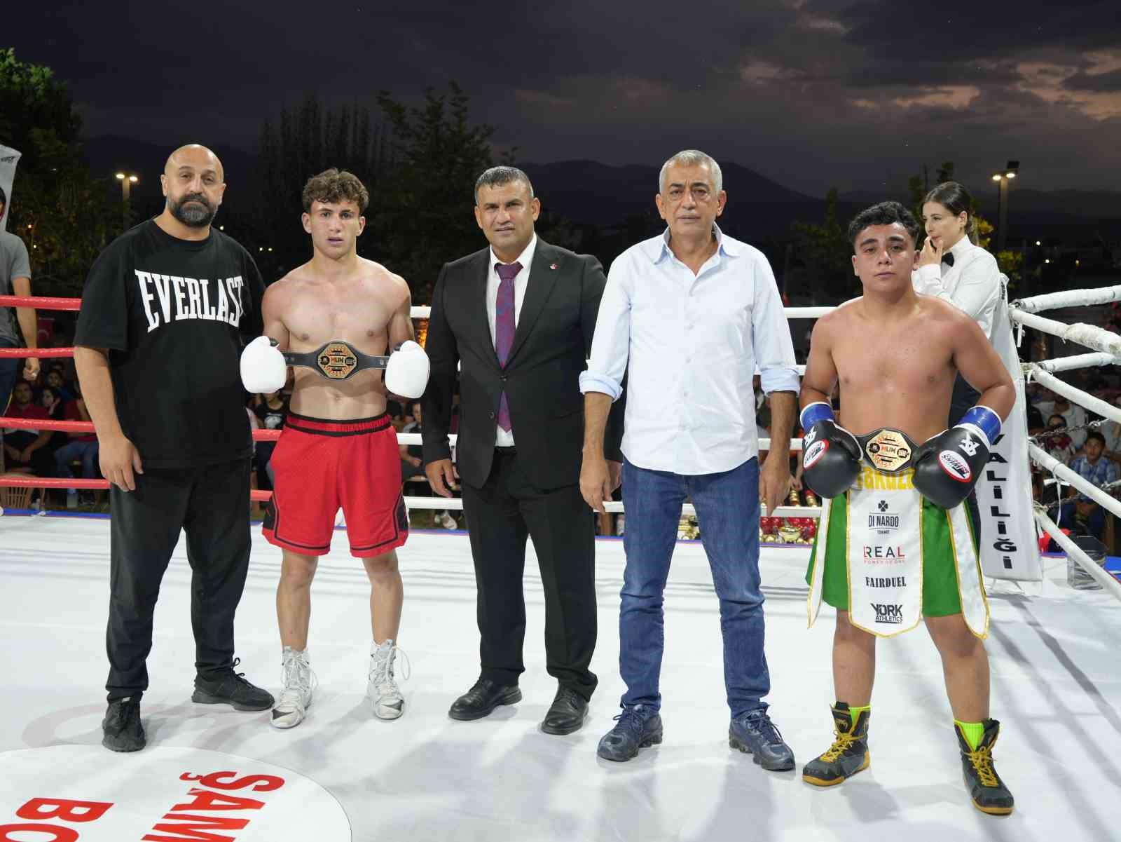 Iğdır’da Uluslararası Şampiyon Boks Gecesi düzenlendi