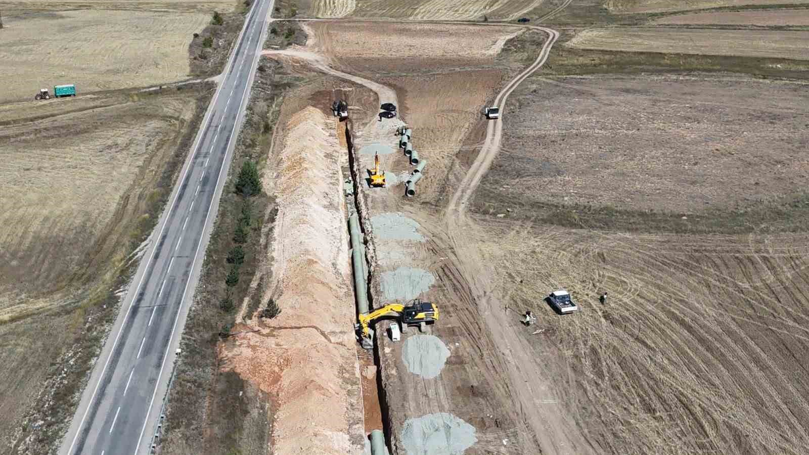 Bayburt’ta tarım arazilerini suya kavuşturacak projede son durum incelendi