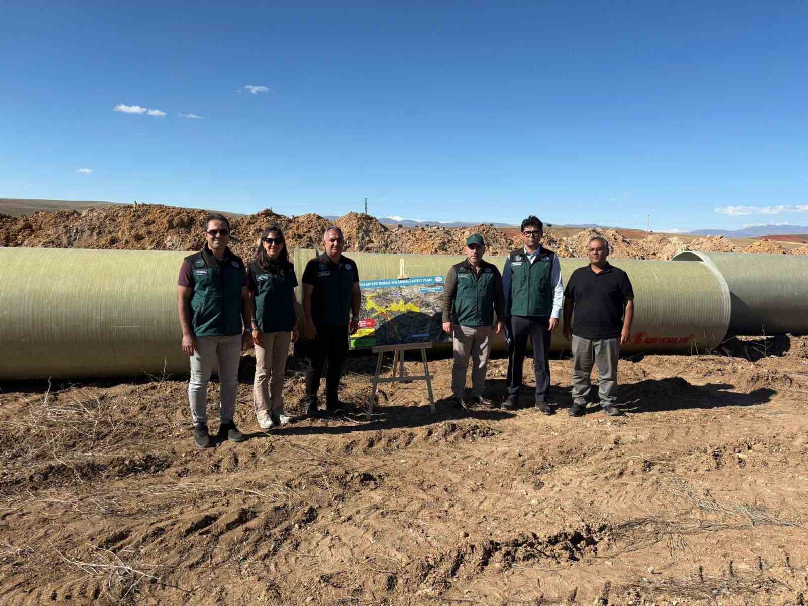 Bayburt’ta tarım arazilerini suya kavuşturacak projede son durum incelendi
