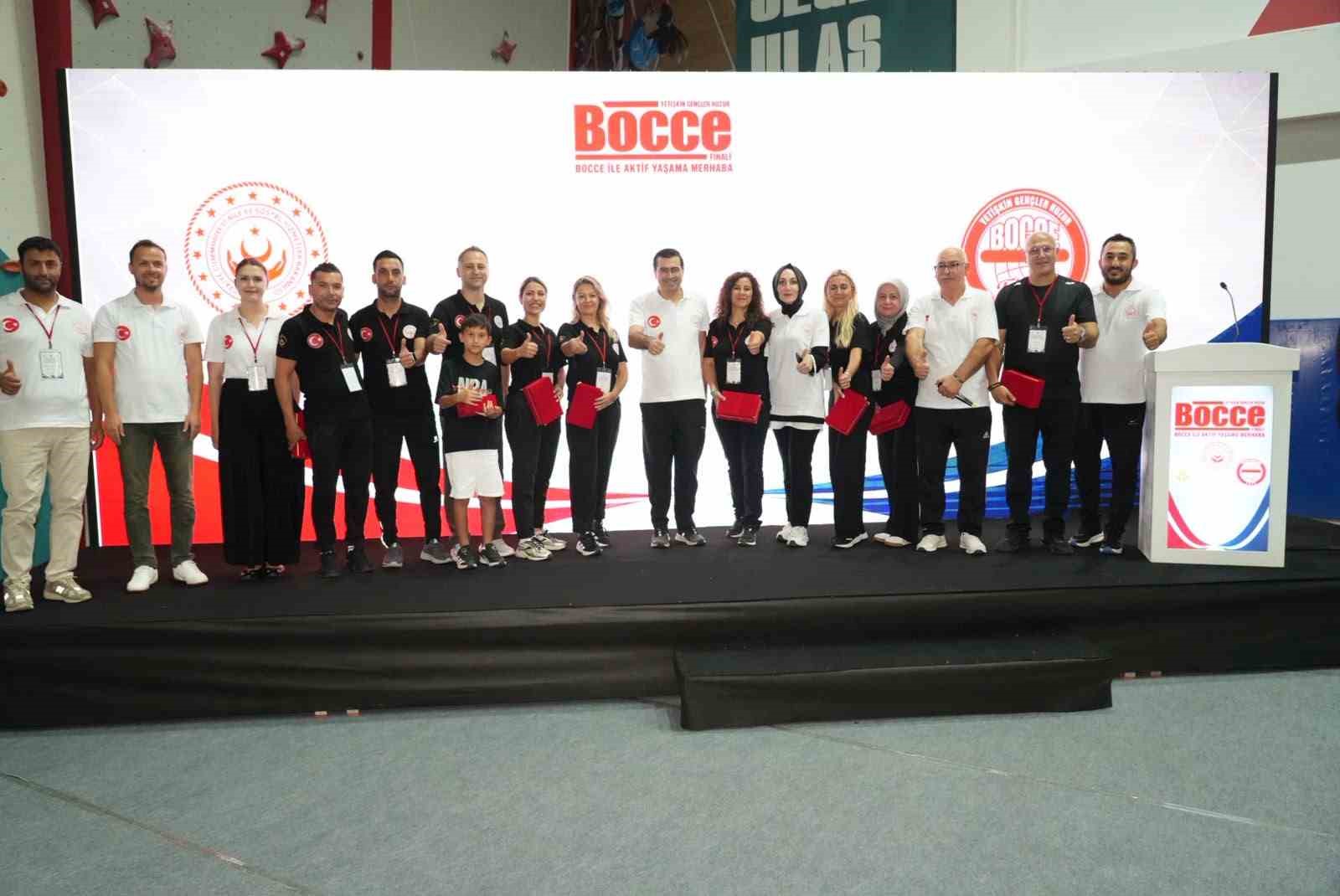 8. Yetişkin Gençler Huzur Bocce Ligi’nde şampiyonluk Osmaniye Huzurevi’nin