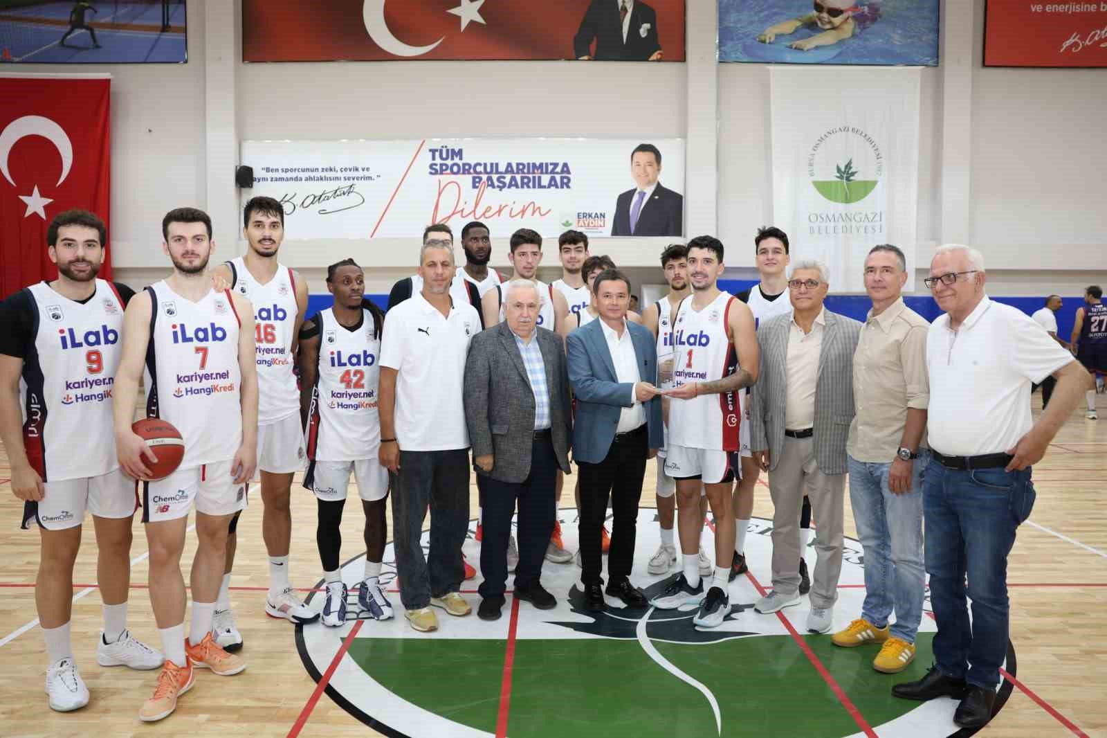 Başkan Erkan Aydın’dan basketbola tam destek