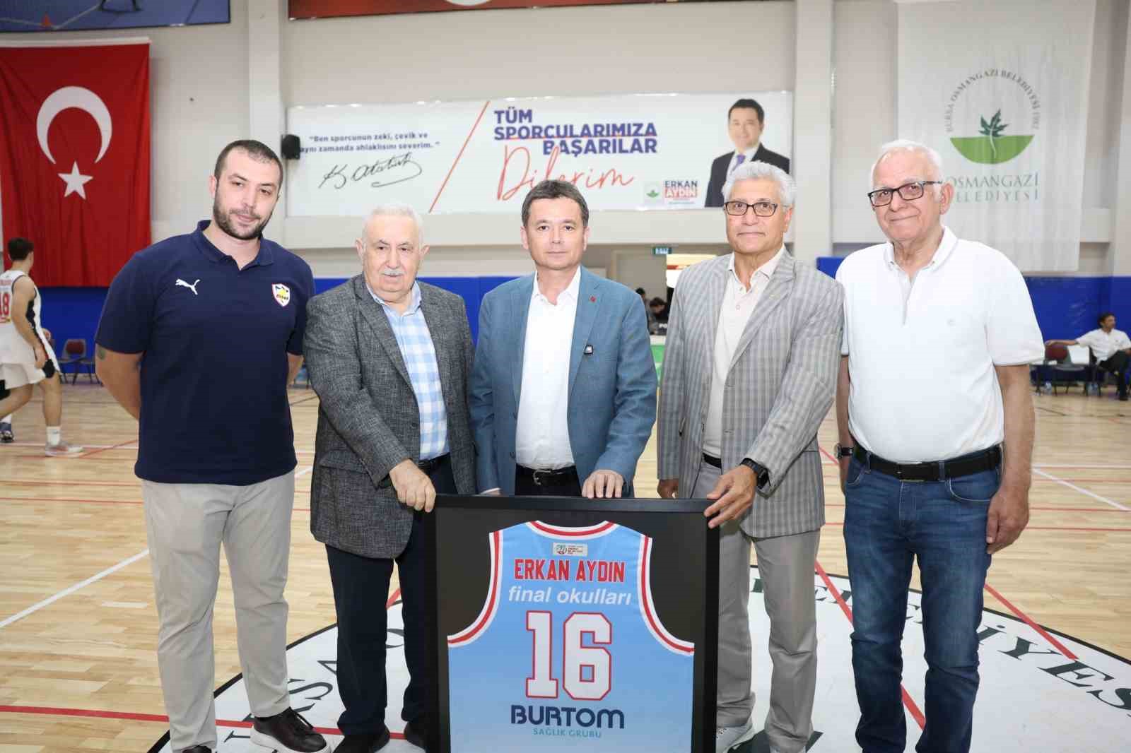Başkan Erkan Aydın’dan basketbola tam destek
