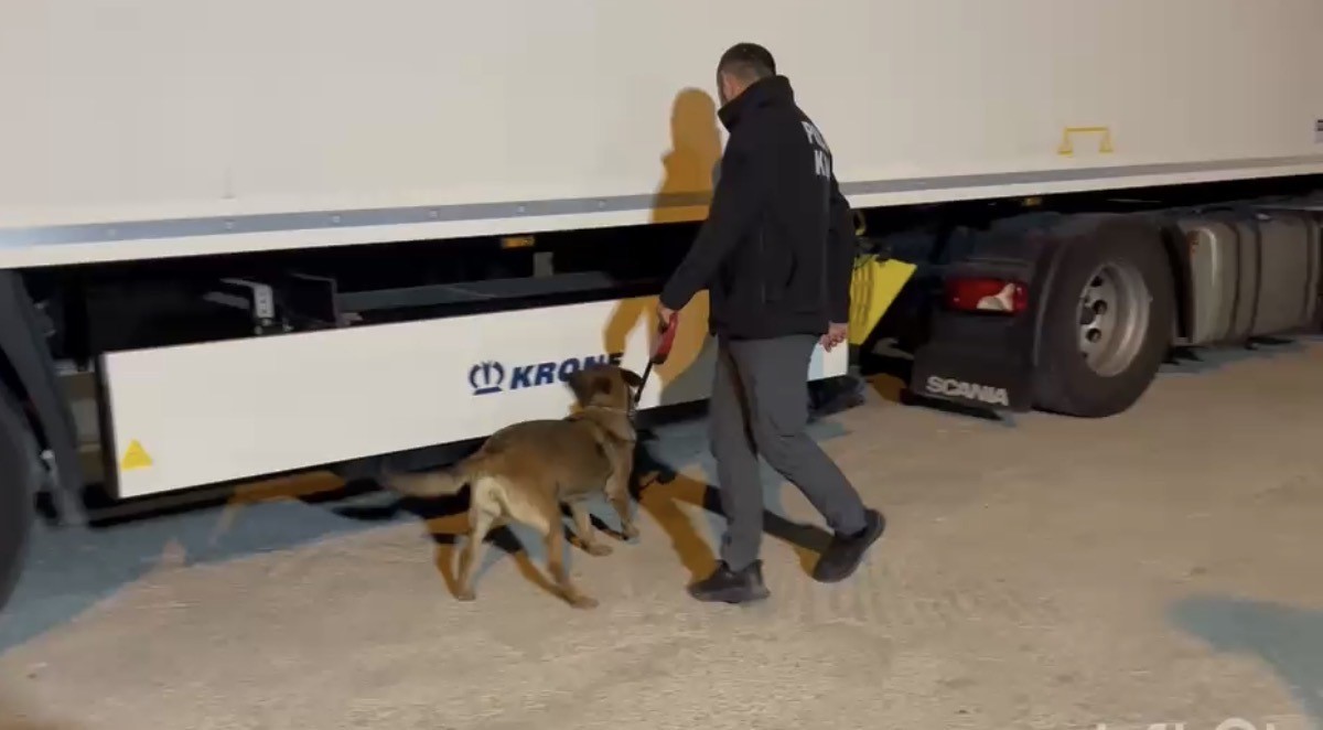 Tırda buzdolabındaki uyuşturucuyu "Pera" buldu: 1 gözaltı