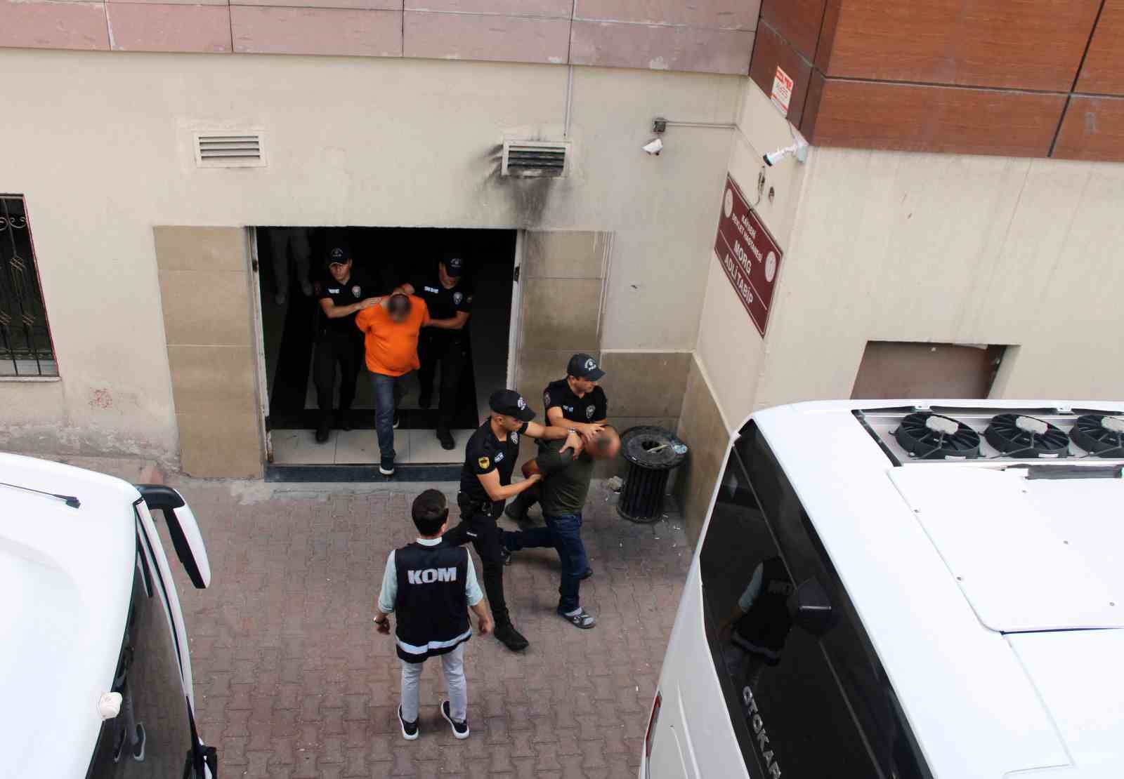 Kayseri’deki yeni nesil suç örgütü operasyonunda gözaltına alınan 32 şüpheli adliyede