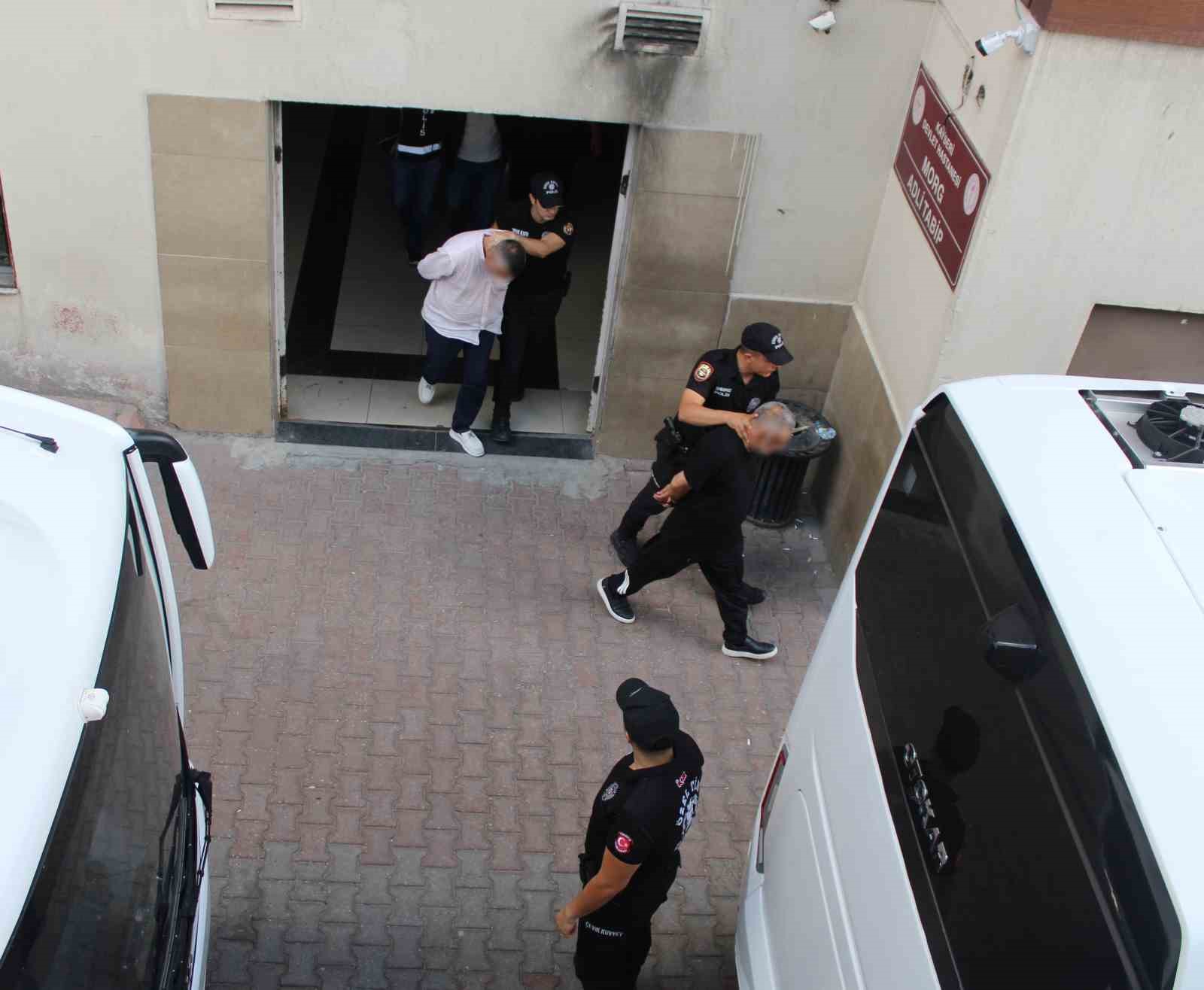 Kayseri’deki yeni nesil suç örgütü operasyonunda gözaltına alınan 32 şüpheli adliyede