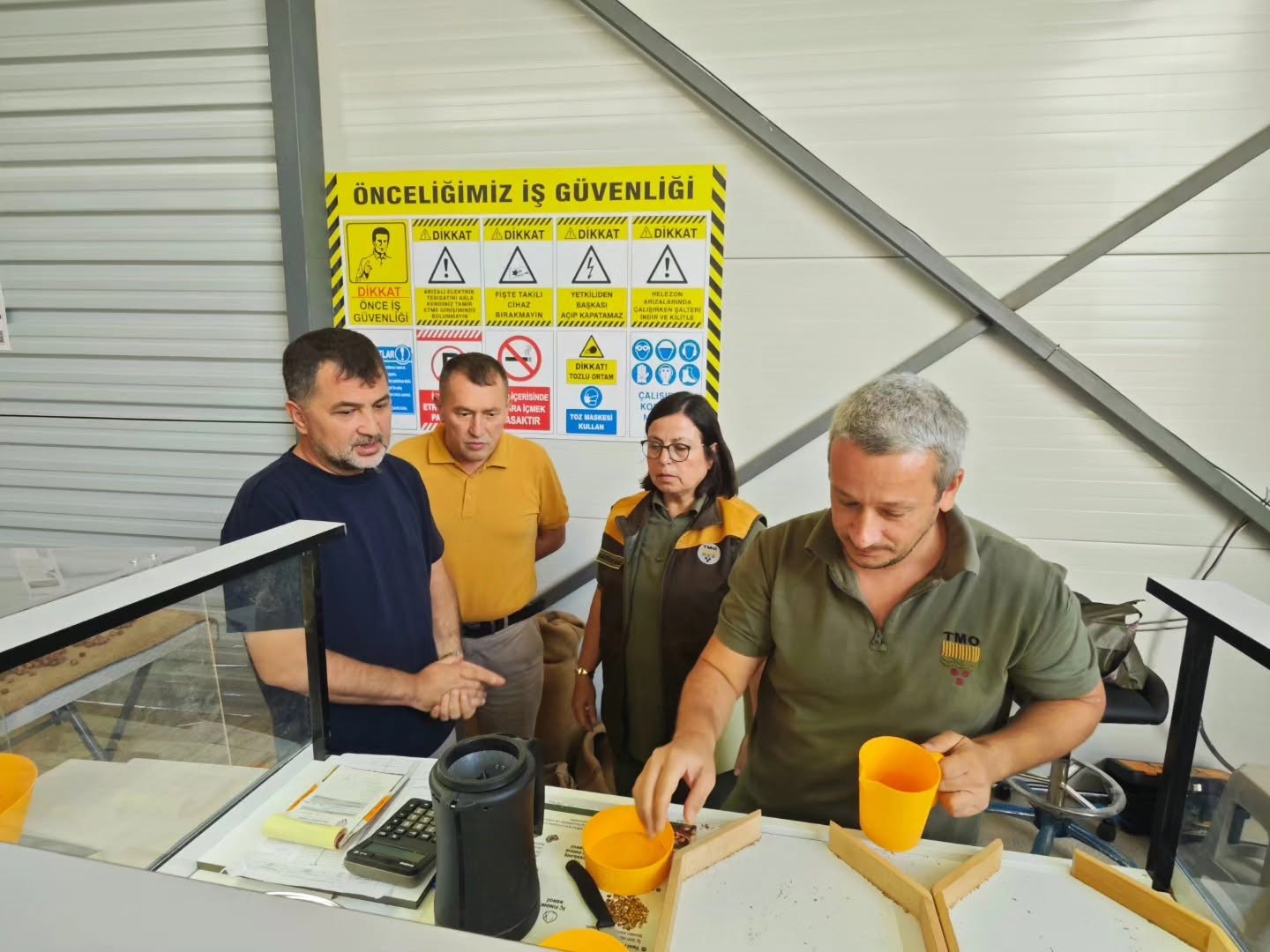 Yığılca TMO fındık alım merkezi açıldı