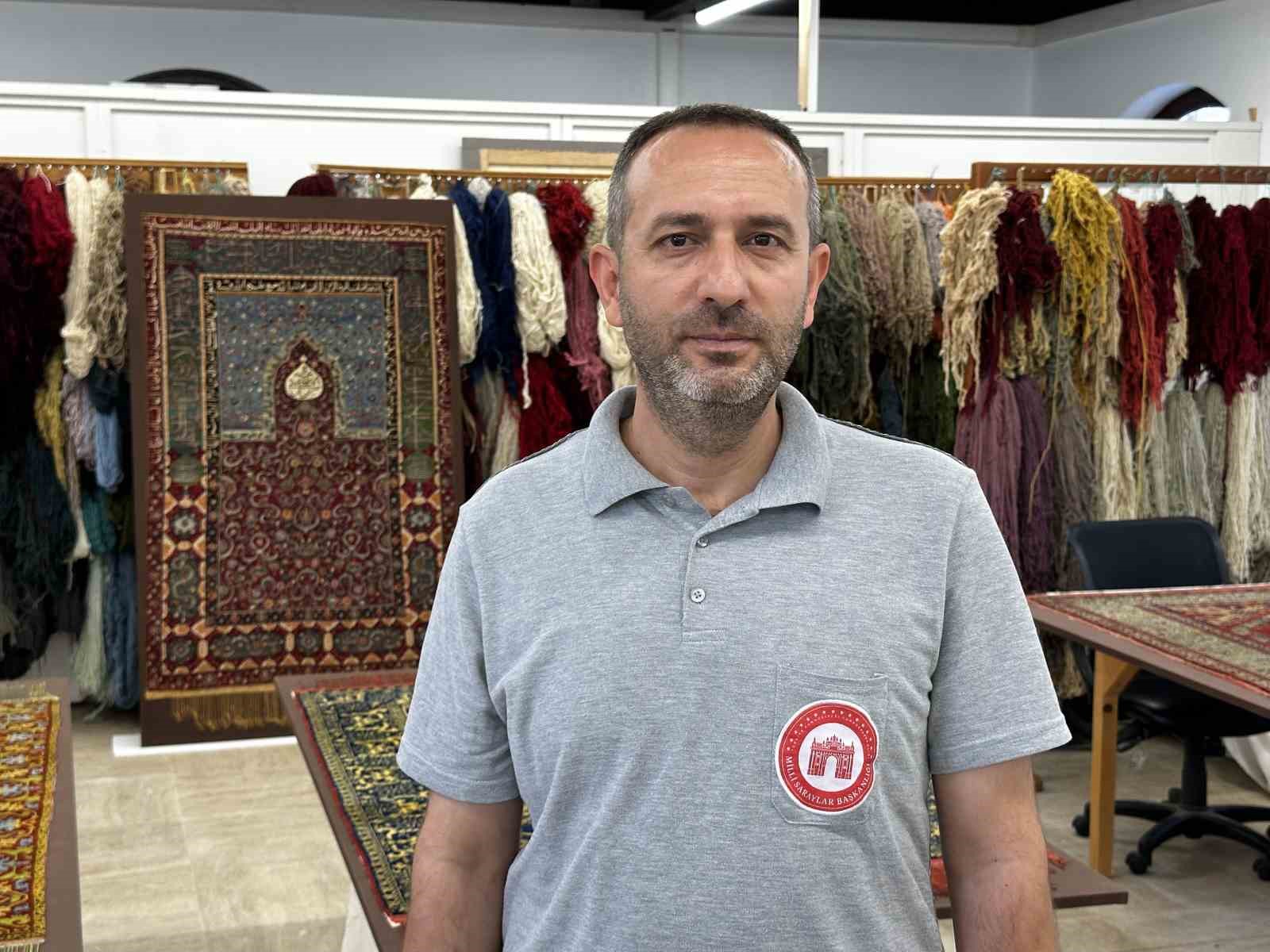 500 yıllık saray seccadeleri sergilenmeye hazırlanıyor