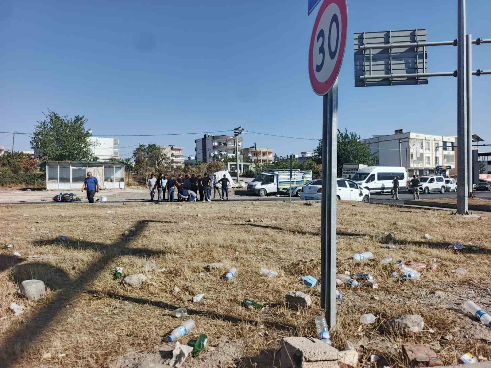 Siirt’te otomobil ile motosiklet çarpıştı: 1 ağır yaralı