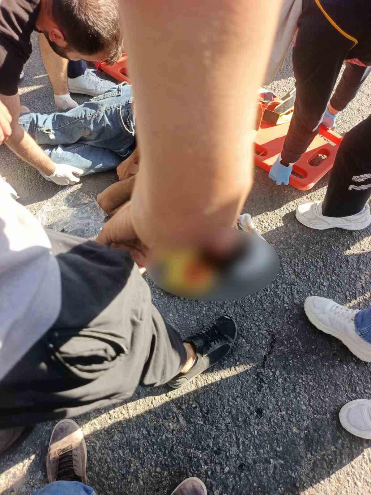 Siirt’te otomobil ile motosiklet çarpıştı: 1 ağır yaralı