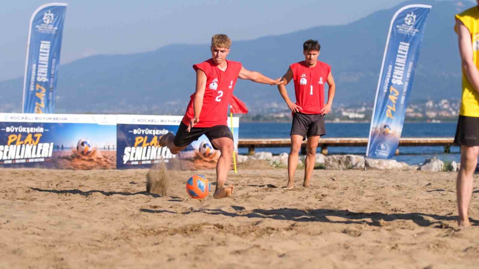 Plaj Şenlikleri’nde 539 sporcu kıyasıya yarıştı