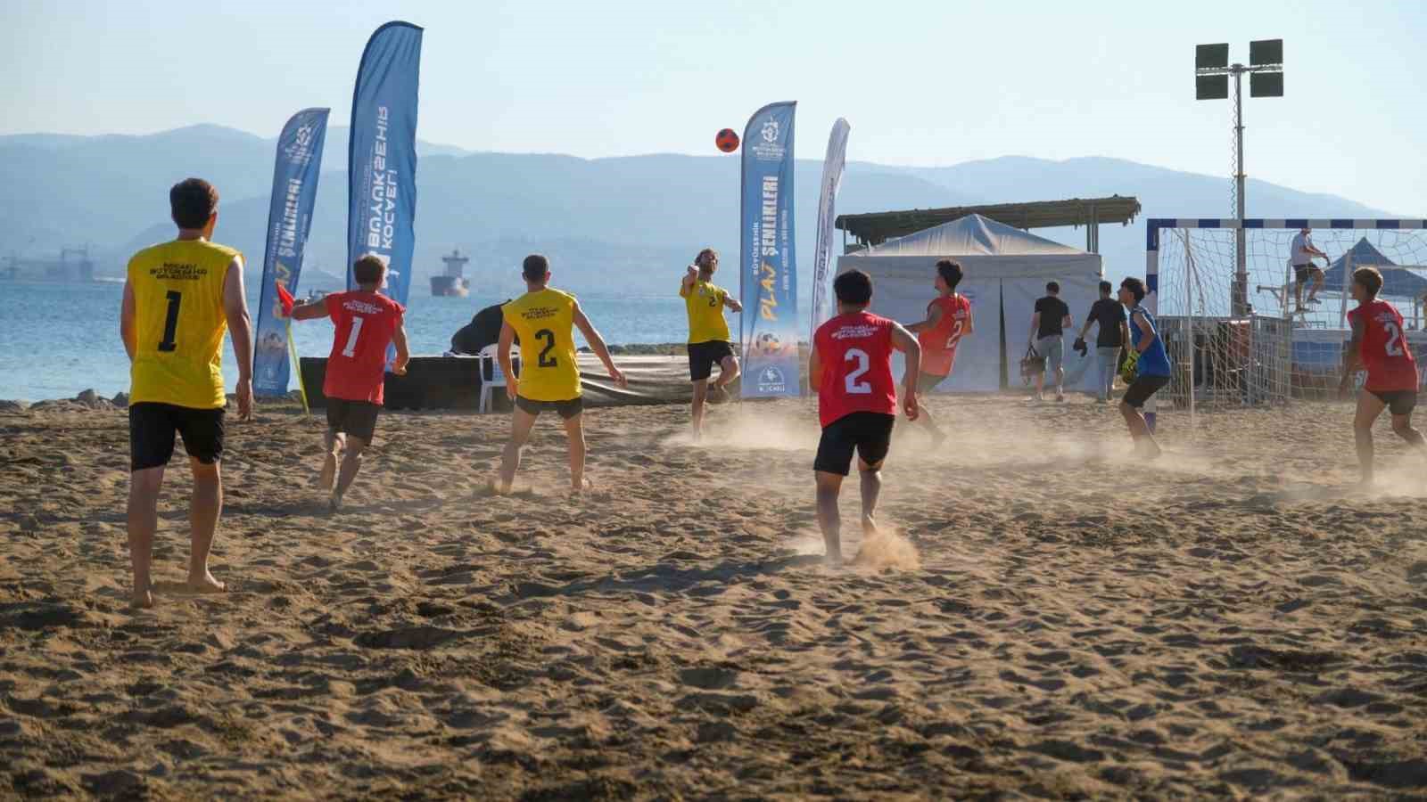 Plaj Şenlikleri’nde 539 sporcu kıyasıya yarıştı